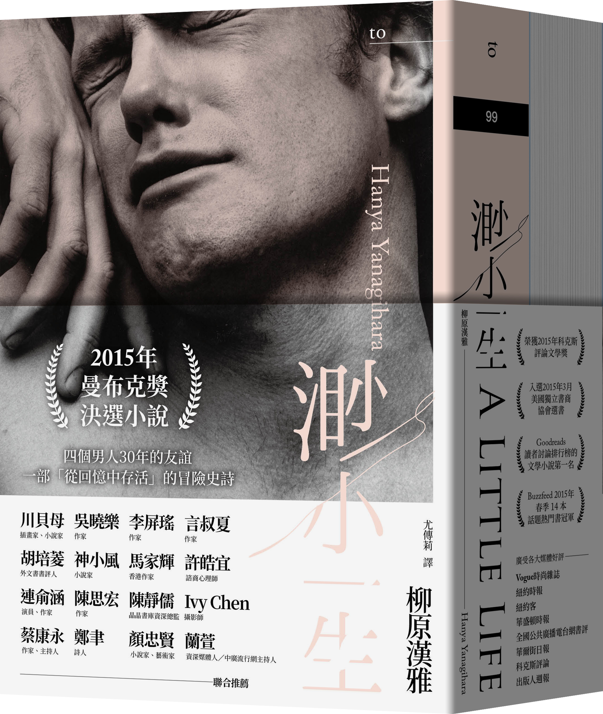 《渺小一生》上、下冊,柳原漢雅著,大塊出版。