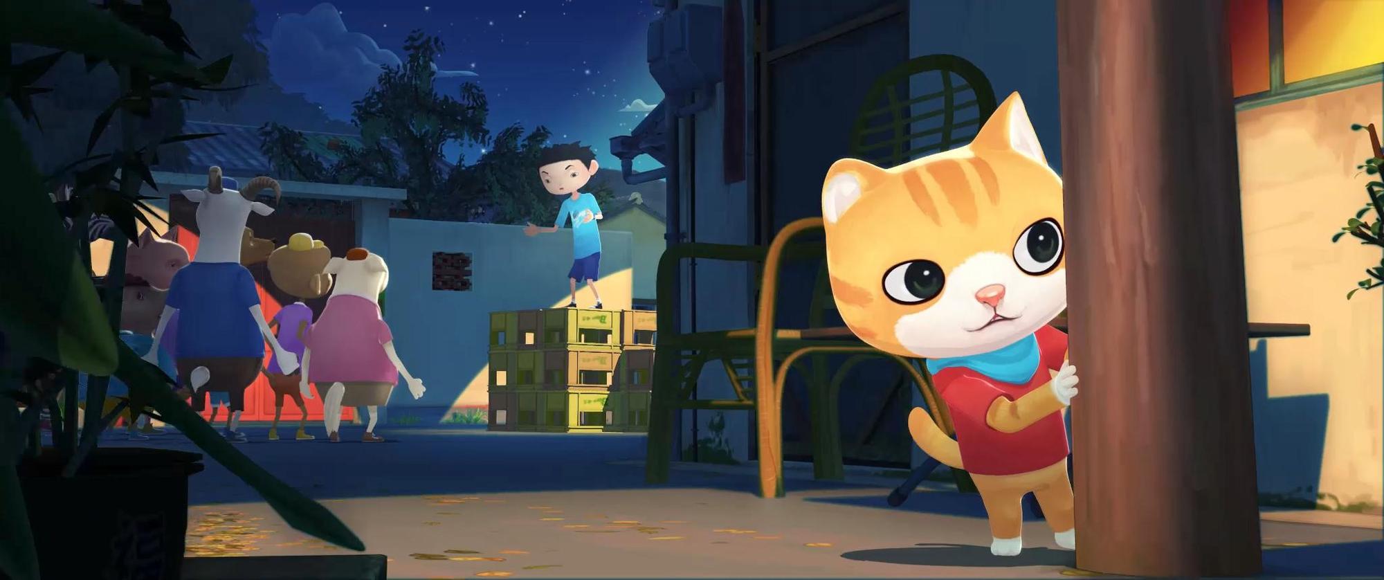 《小貓巴克里》電影版入圍本屆金馬獎最佳動畫長片。(studio 2 Animation Lab提供)
