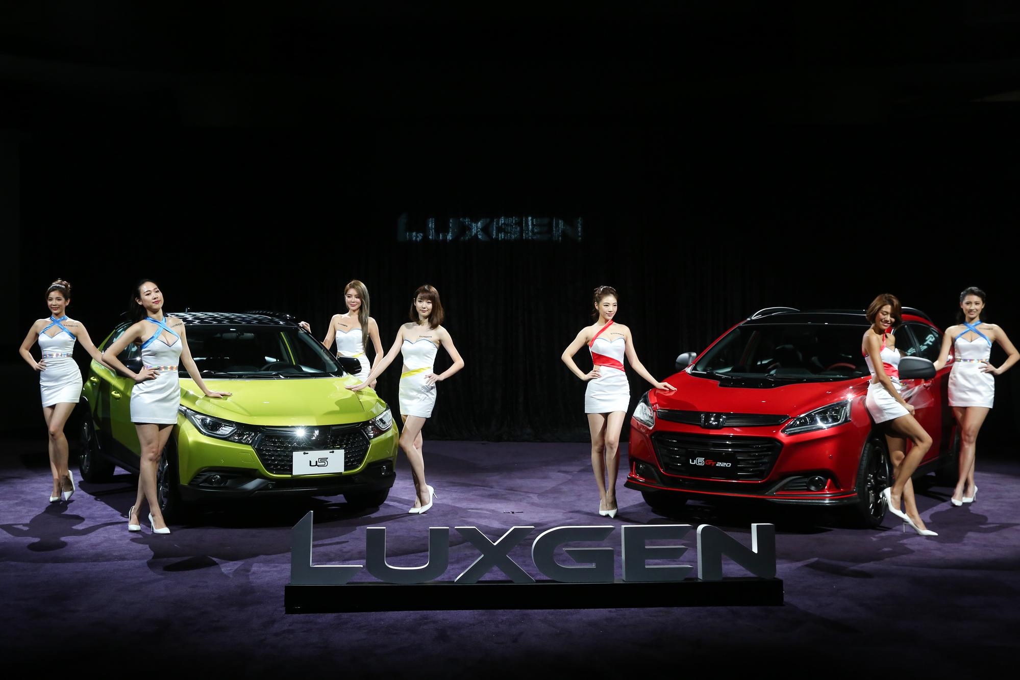 除了賞車之外，納智捷也精心安排七位LUXGEN Girls聯手展演。