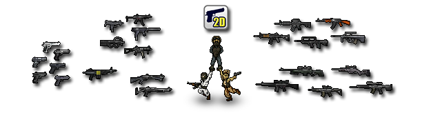 CS2D加入了一些CS沒有的武器