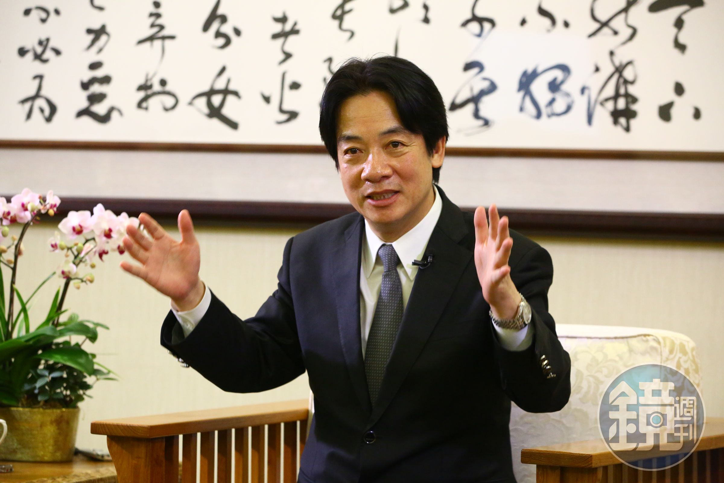 賴清德強調之所以推動修法，是去年朝野出於好意將工時縮為一週40小時產生一例一休，讓勞動市場失去彈性。