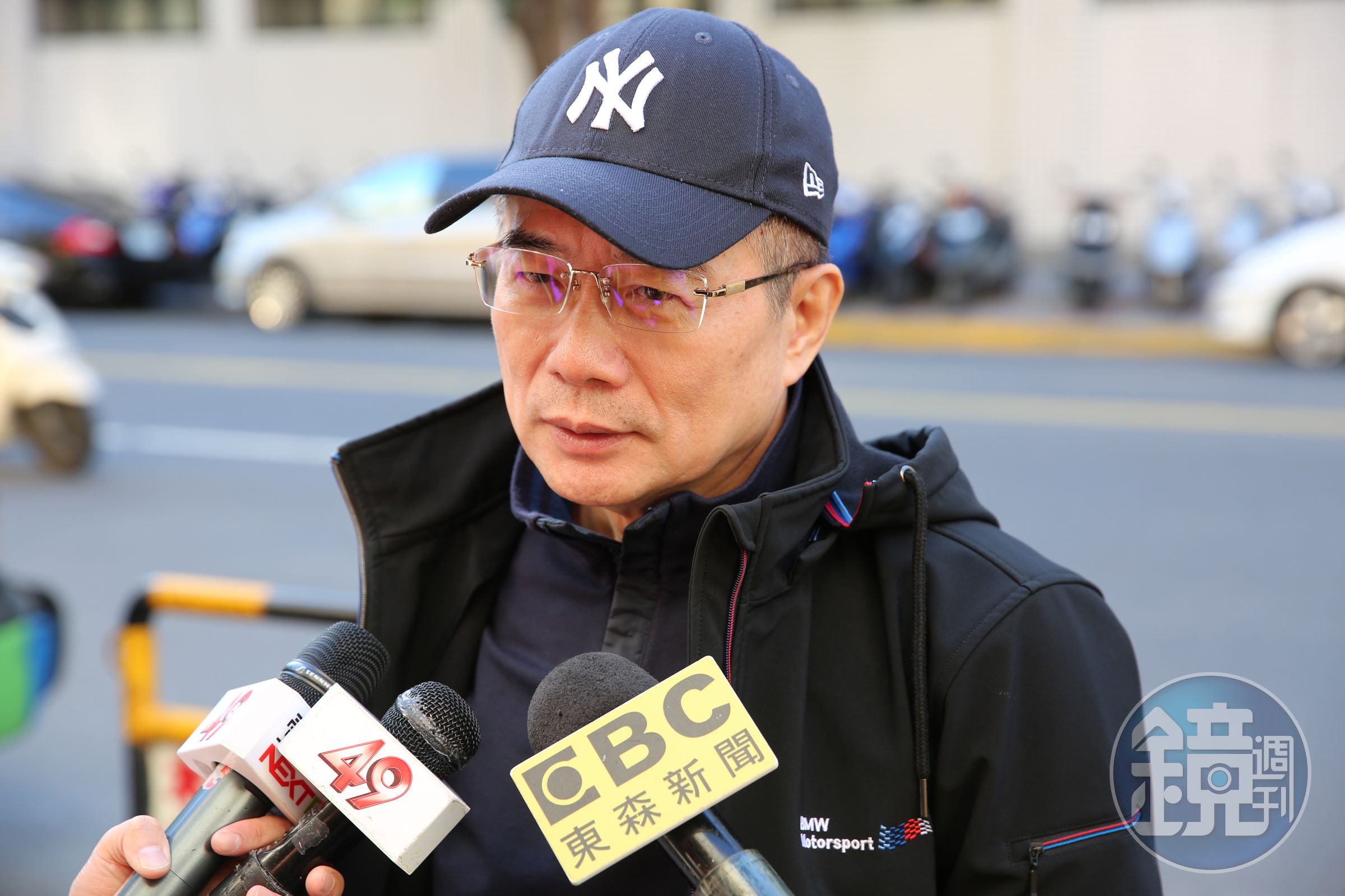 前立委蔡正元因涉中影案至高院出庭，他強調不能因為他是蔡正元、誰是馬英九，就要把他抓去關。