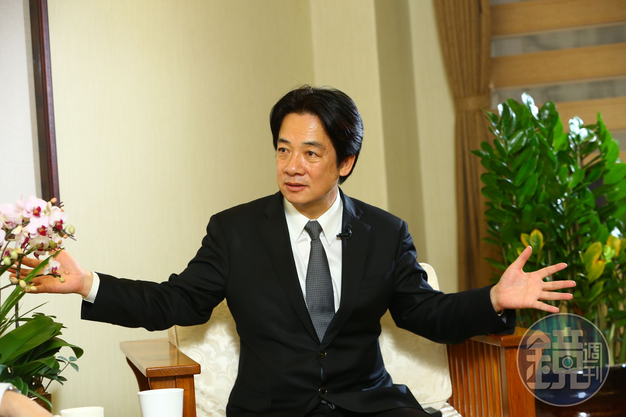 針對台灣人口危機問題，行政院長賴清德接受本刊專訪時表示，政府要進行育兒革命。