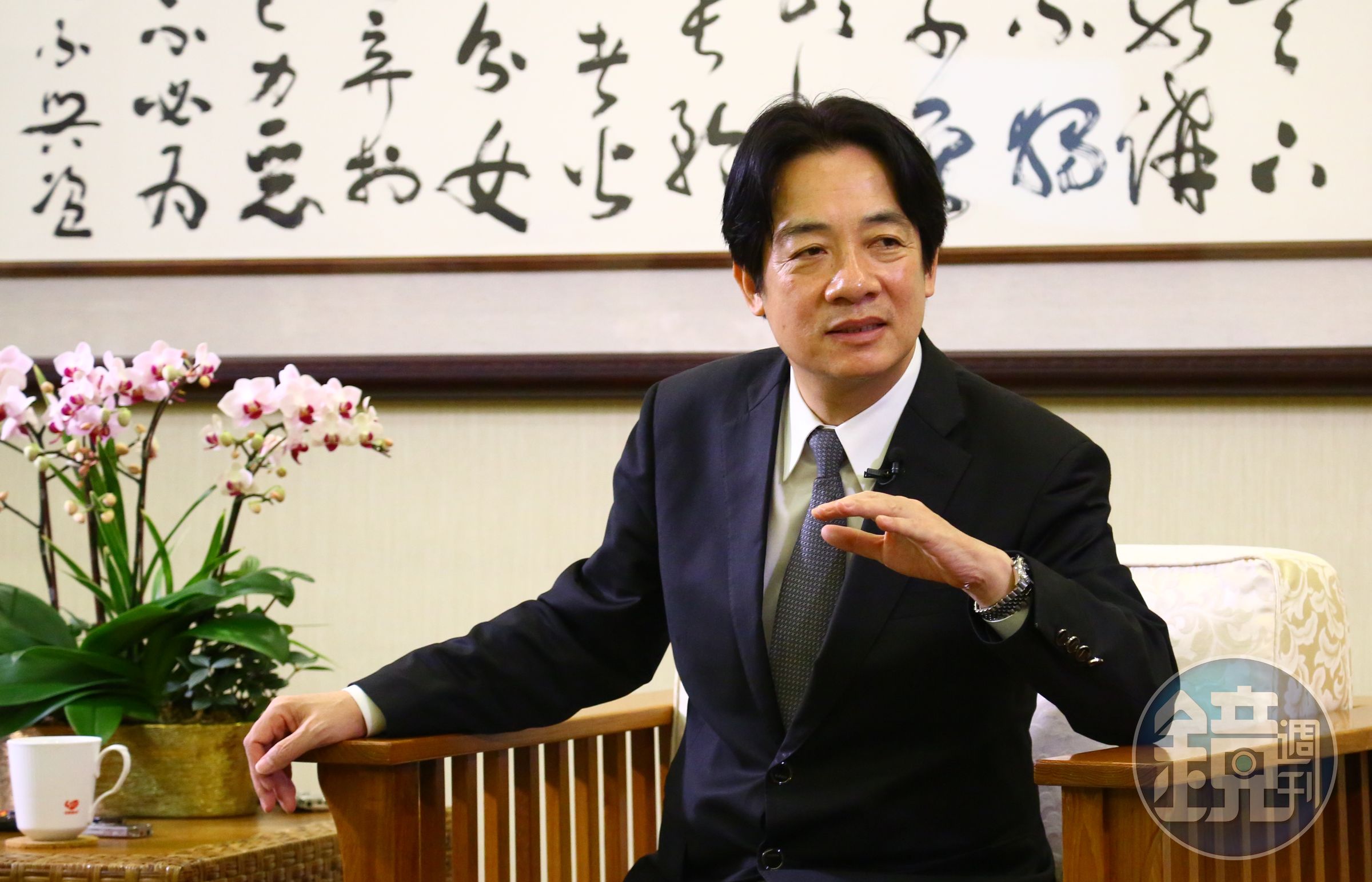 賴清德說，經歷功德說的報導後，政院再度提出更完整的說法。