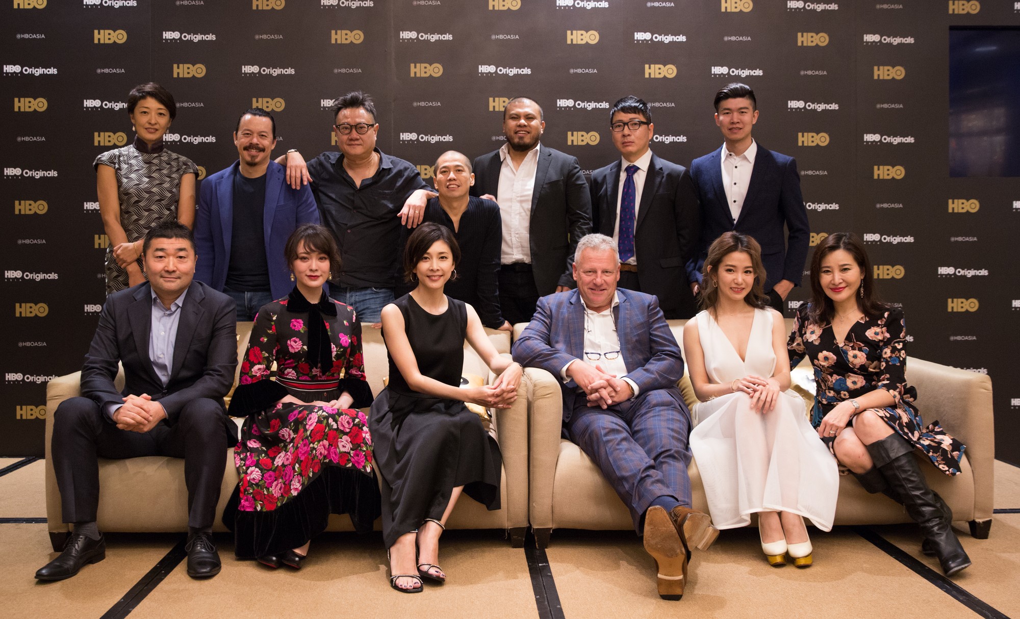 HBO Asia公布未來亞洲製作計畫,預計將有6部影集投入製作,各劇主創們也齊聚HBO Asia出席慶祝活動。(HBO提供)