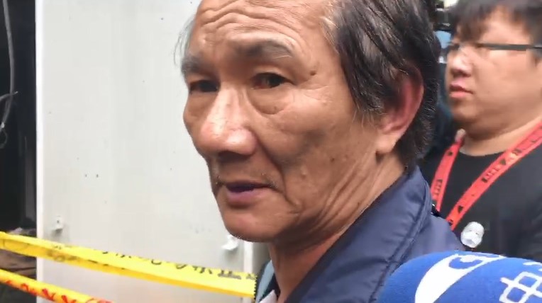 林姓老闆經營鵝肉店多年，店內卻被縱火導致傷亡，他對死者及家屬十分過意不去。（翻攝畫面）