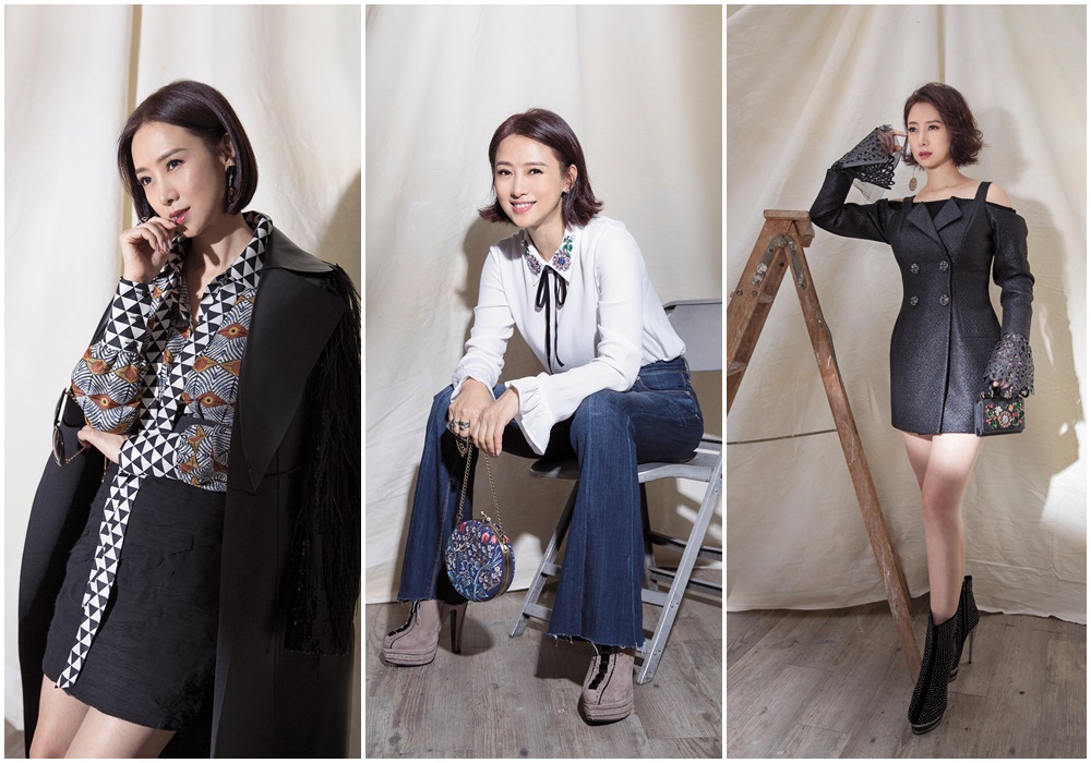 為了這一次的拍攝，翁虹將她的4套服裝搭配了13雙鞋子。