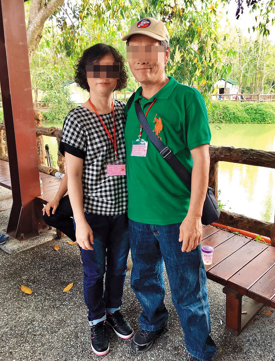 米行第二代,在三鳳中街及漢口街擁有二間店面的莊姓夫妻,卻遭前員工坑騙,最後被債務逼得走上絕路。(翻攝自莊妻臉書)