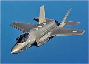 美國空軍F-35閃電II戰鬥機。(維基百科)