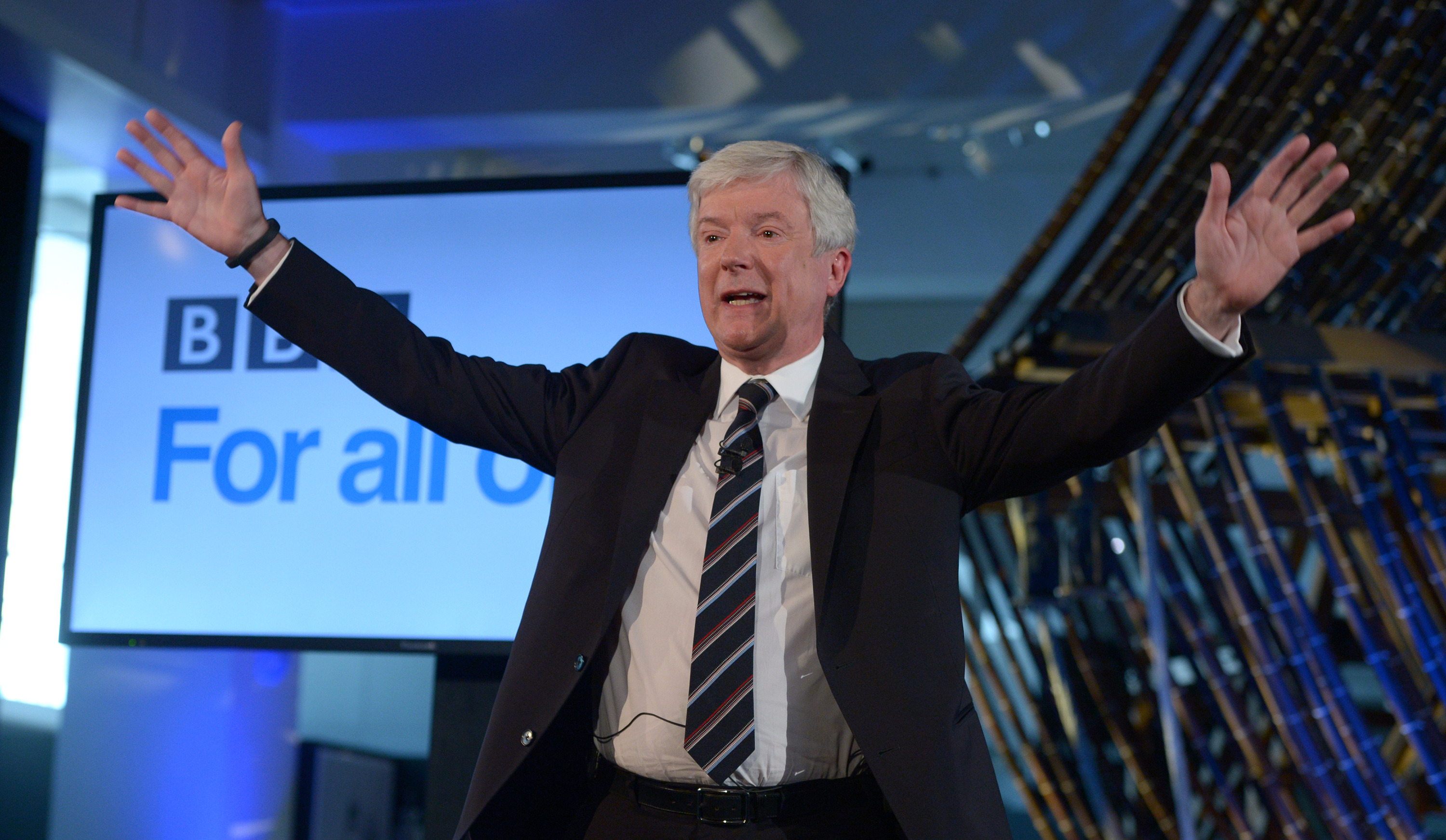 BBC總裁霍爾宣布，創設專為9-12歲兒童的網站，以「協助兒童自由探索網路世界」。（東方IC）