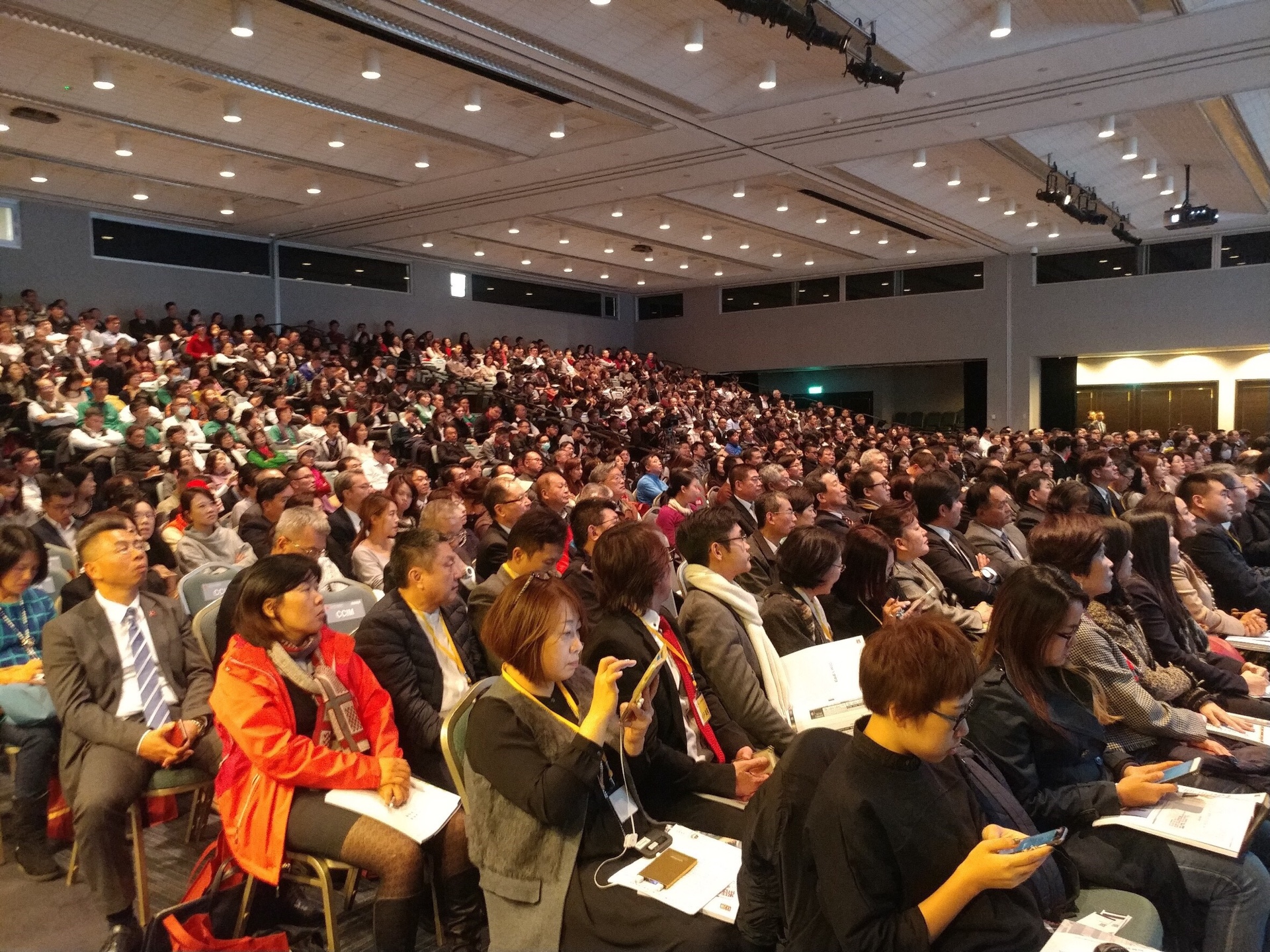 往年的台灣CCIM不動產論壇，都會邀請各國專家剖析最新不動產投資趨勢，是房地產盛事。（台灣CCIM提供）。