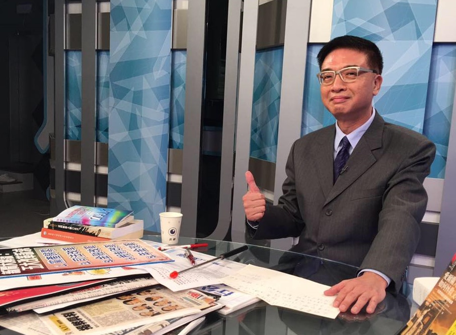 北檢簽結兆豐案後，名嘴胡忠信指控已故國學大師南懷瑾的兒子南國熙、保勝光學董事長伍必霈涉為日本黑道組織山口組洗錢。（取自胡忠信臉書）