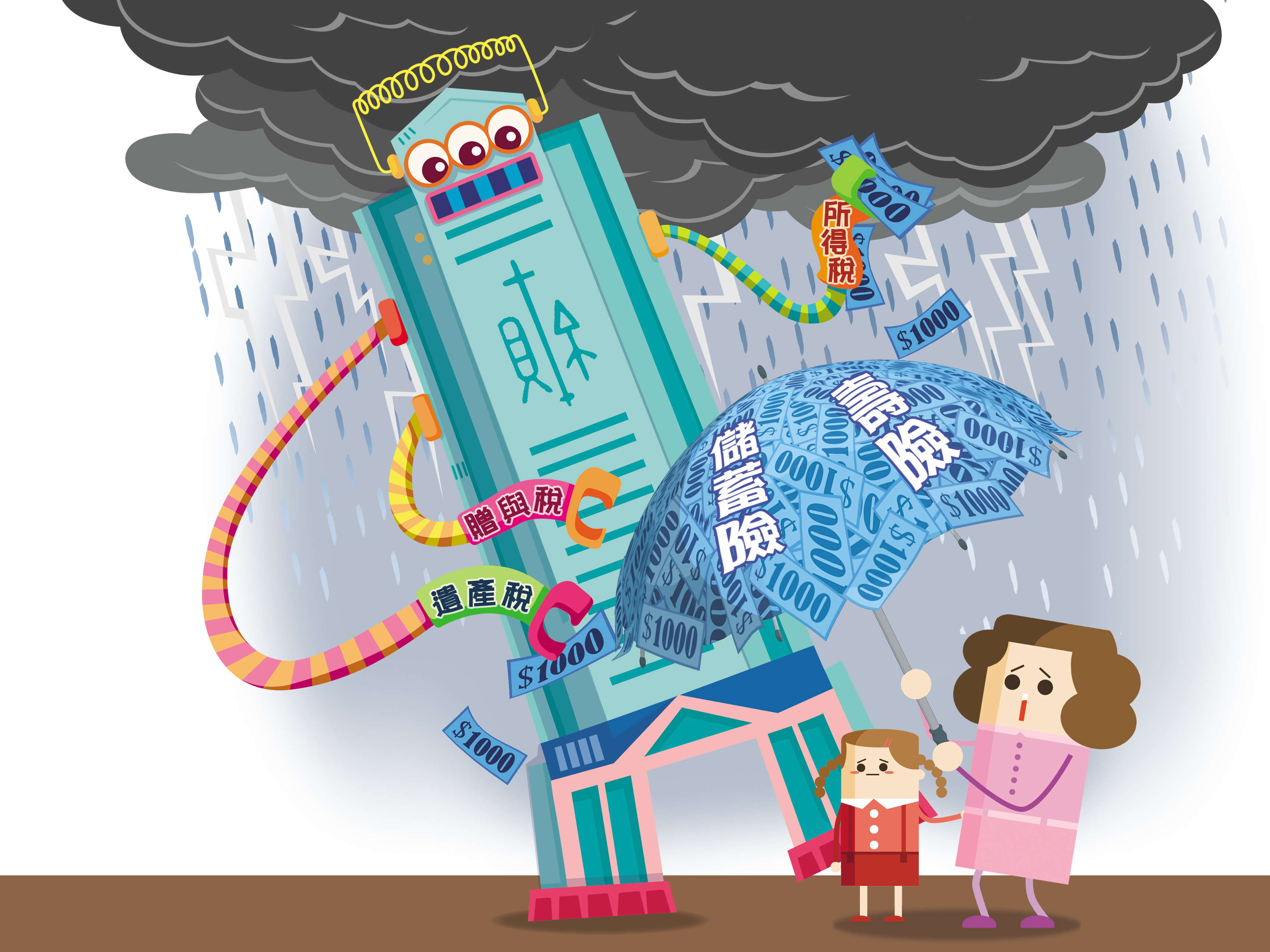 保險給付不盡然免稅,做錯規劃小心贈與稅、遺產稅、所得稅上身。