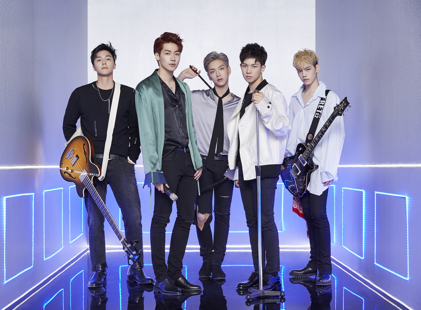 N.Flying加入新團員柳會勝，暌違1年3個月再訪台北。（HNE ASIA提供）