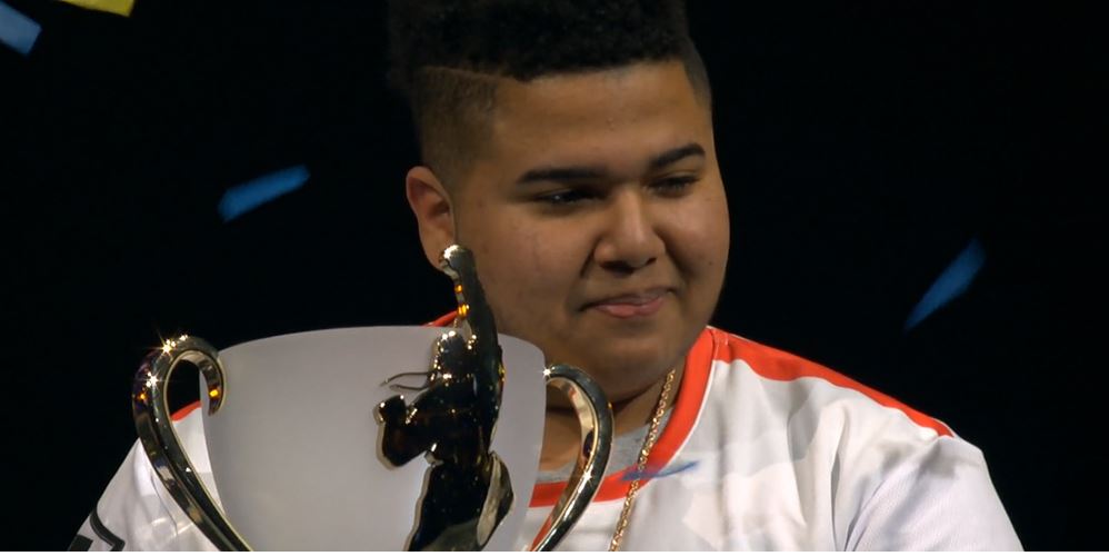 多明尼加選手MenaRD奪下《快打旋風5》世界冠軍。（翻攝capcomprotour官網）