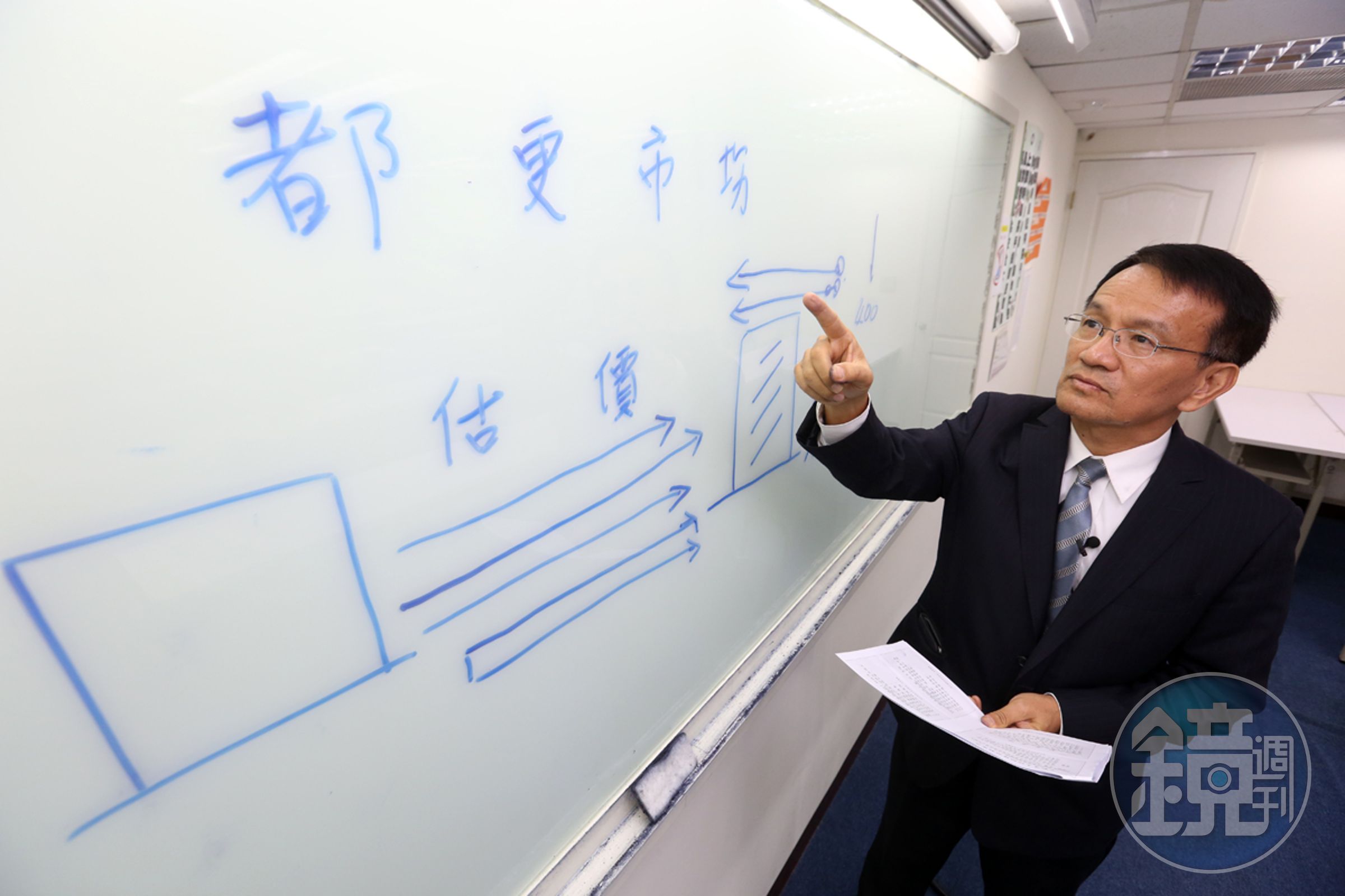 誠正不動產估價師事務所所長林金生分析，建商現在出面喊撤退，也是在向地主擺姿態。