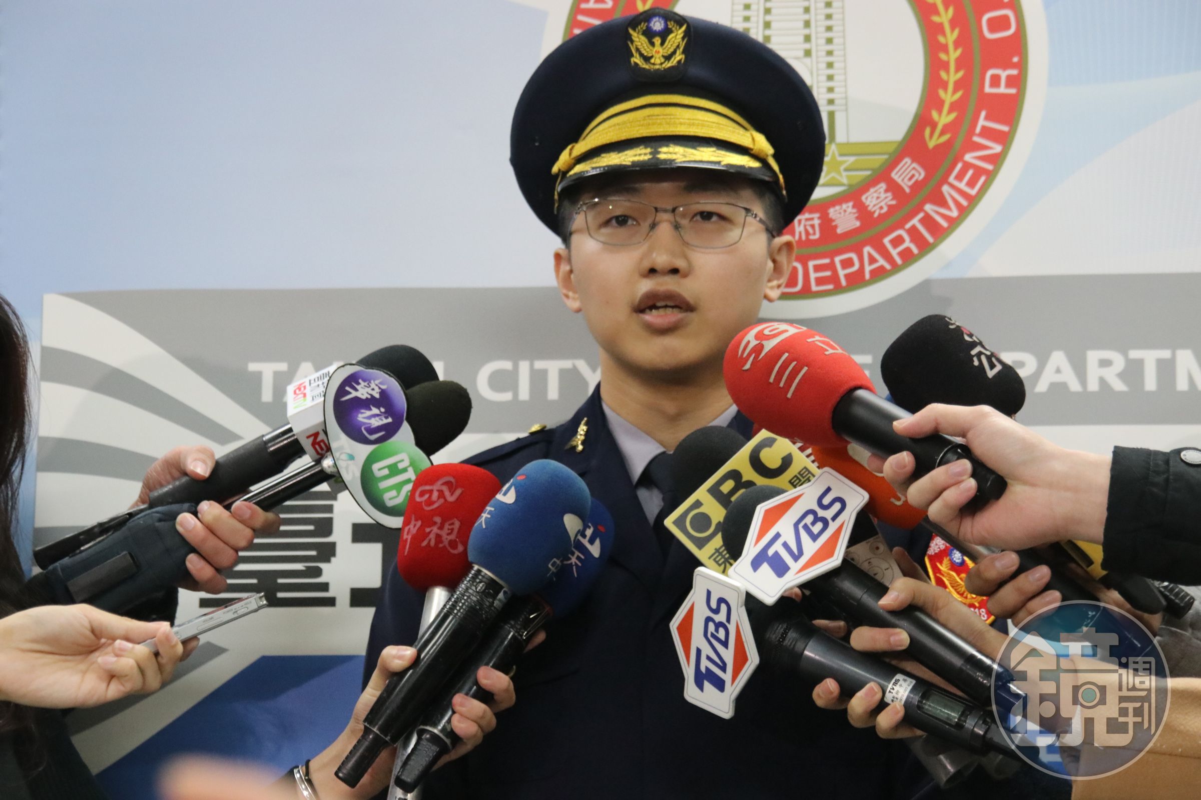 復興所所長黎家維對外說明案情。（翻攝畫面）
