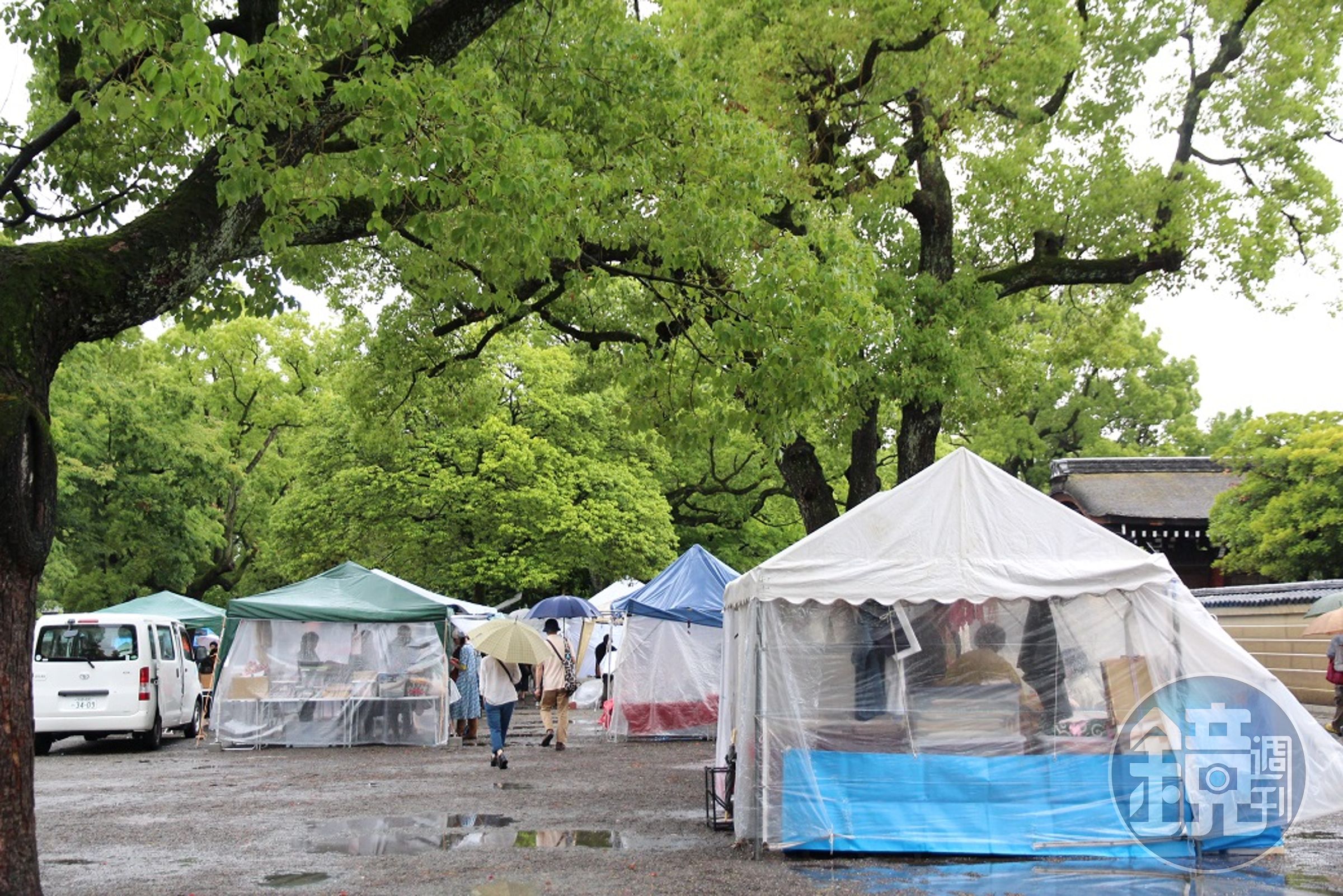 在京都東寺的弘法市集，已經有超過1,200年的歷史。