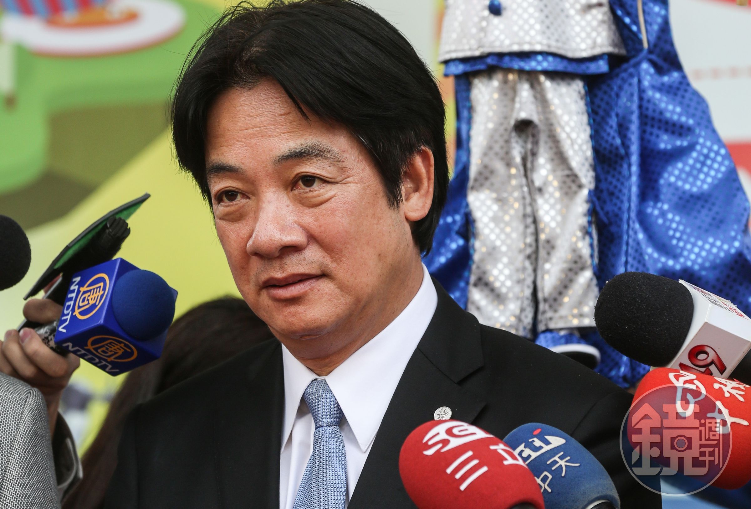 賴清德今天主持會議顯然有備而來，對空汙議題瞭解得非常透徹，也對法條相當清楚。