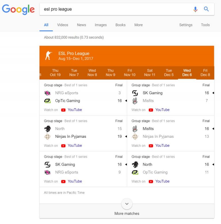 台灣的 google 伺服器也有 Livescore 工具。