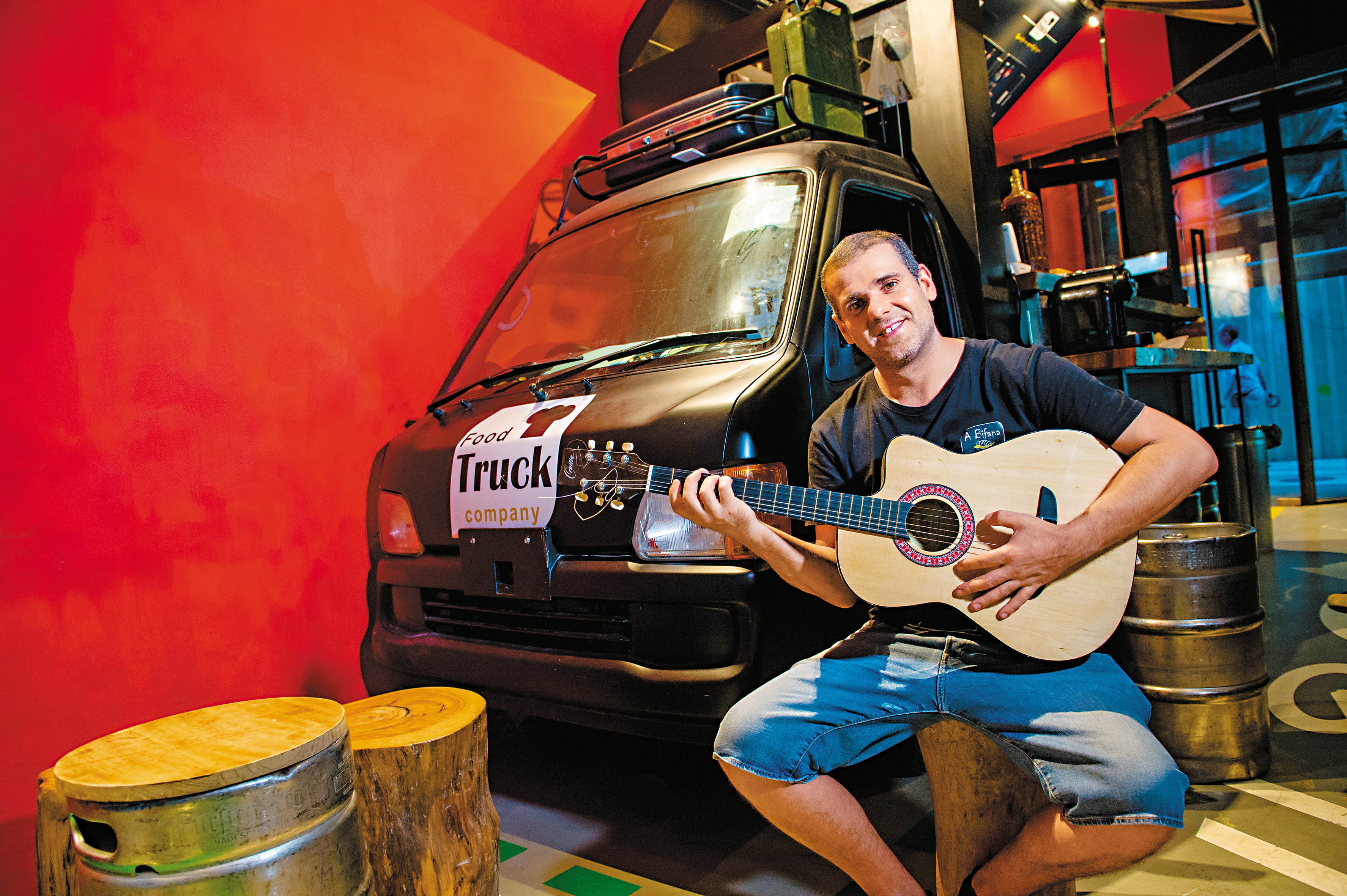 葡萄牙主廚Pedro從餐館轉戰餐車，堅持傳統味道。