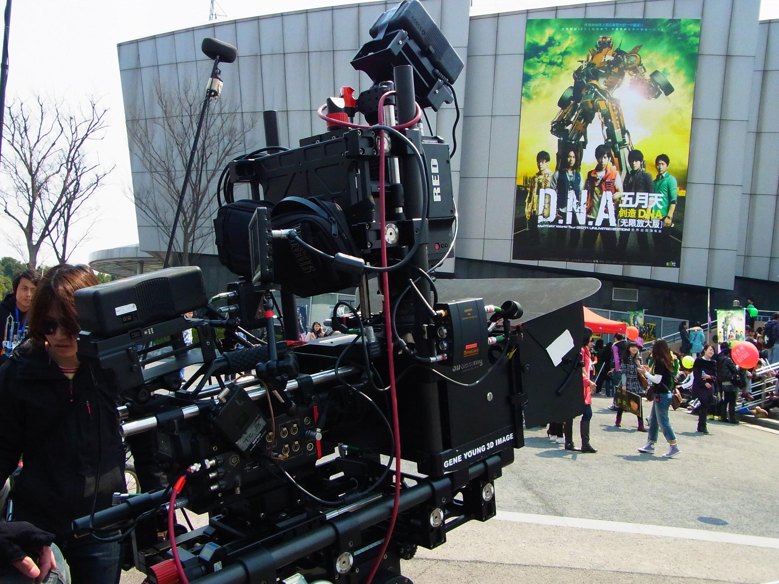 曲全立為實現「讓人看見台灣精良3D技術」的初衷,接下《五月天追夢3DNA》的拍攝工作。(吉羊數位提供)