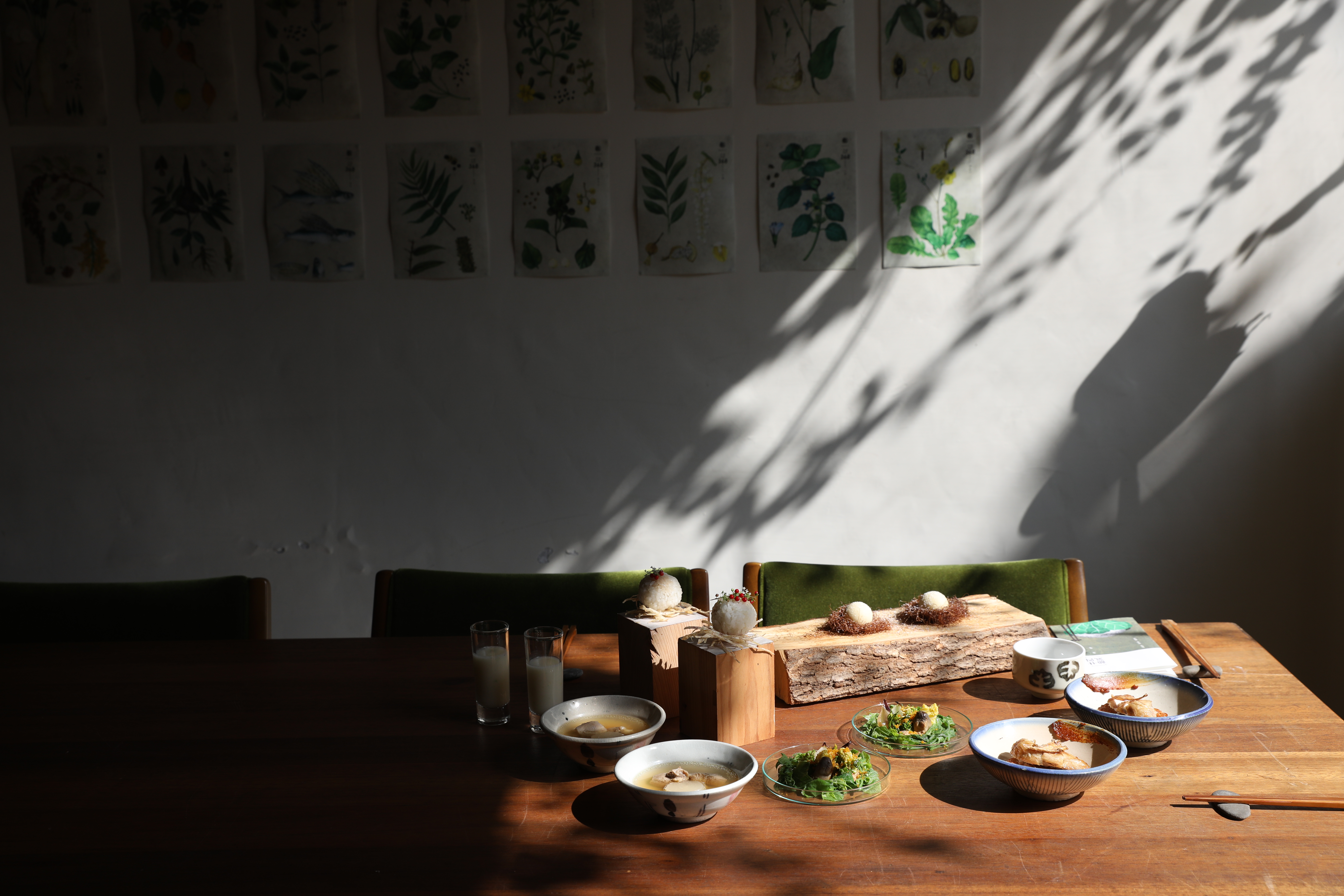 冬日暖陽灑曬在種籽設計的「立冬家宴」，食物的故事準備開始述說。