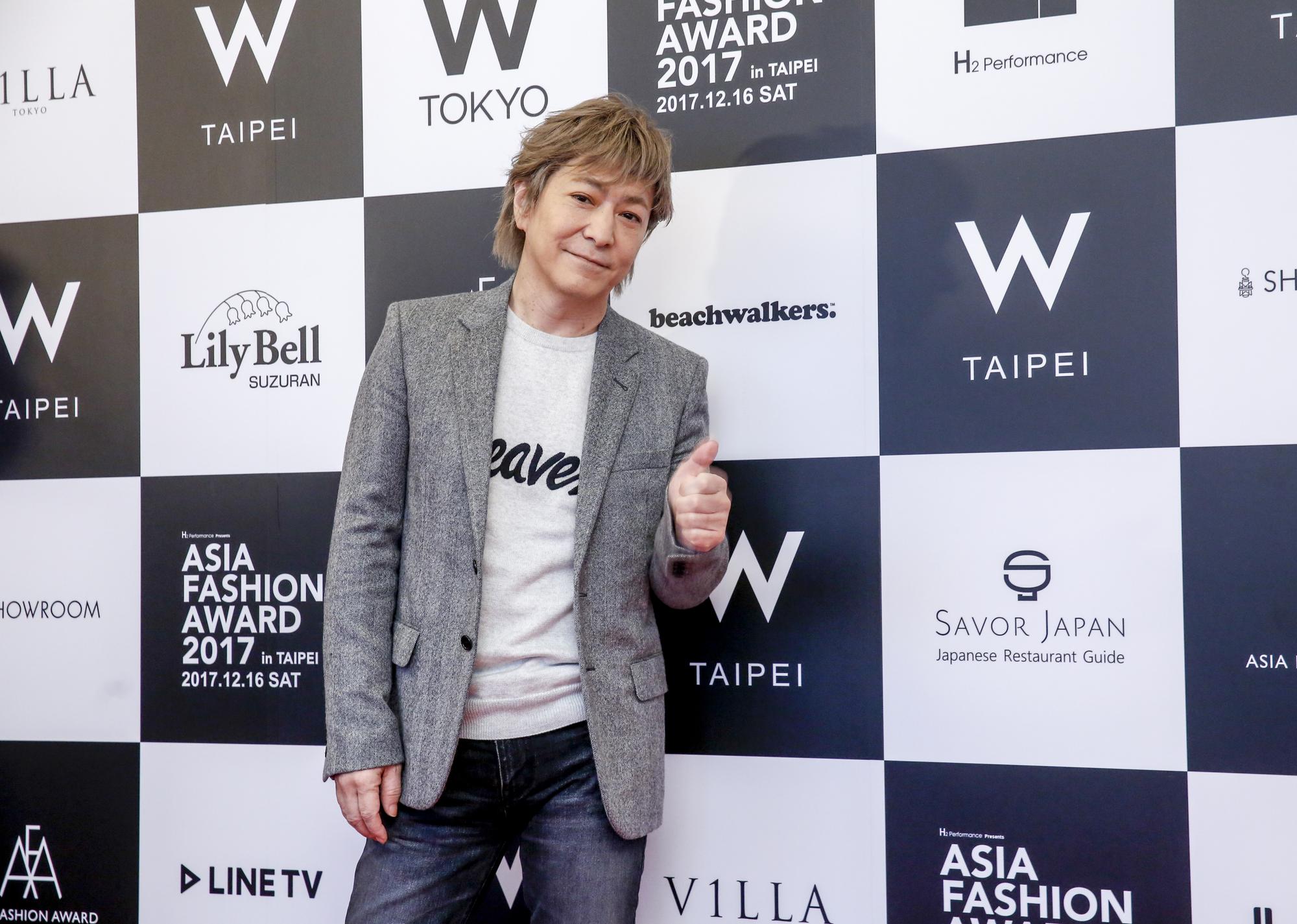 日本音樂教父小室哲哉來台參加時尚活動,提前與媒體談近況。