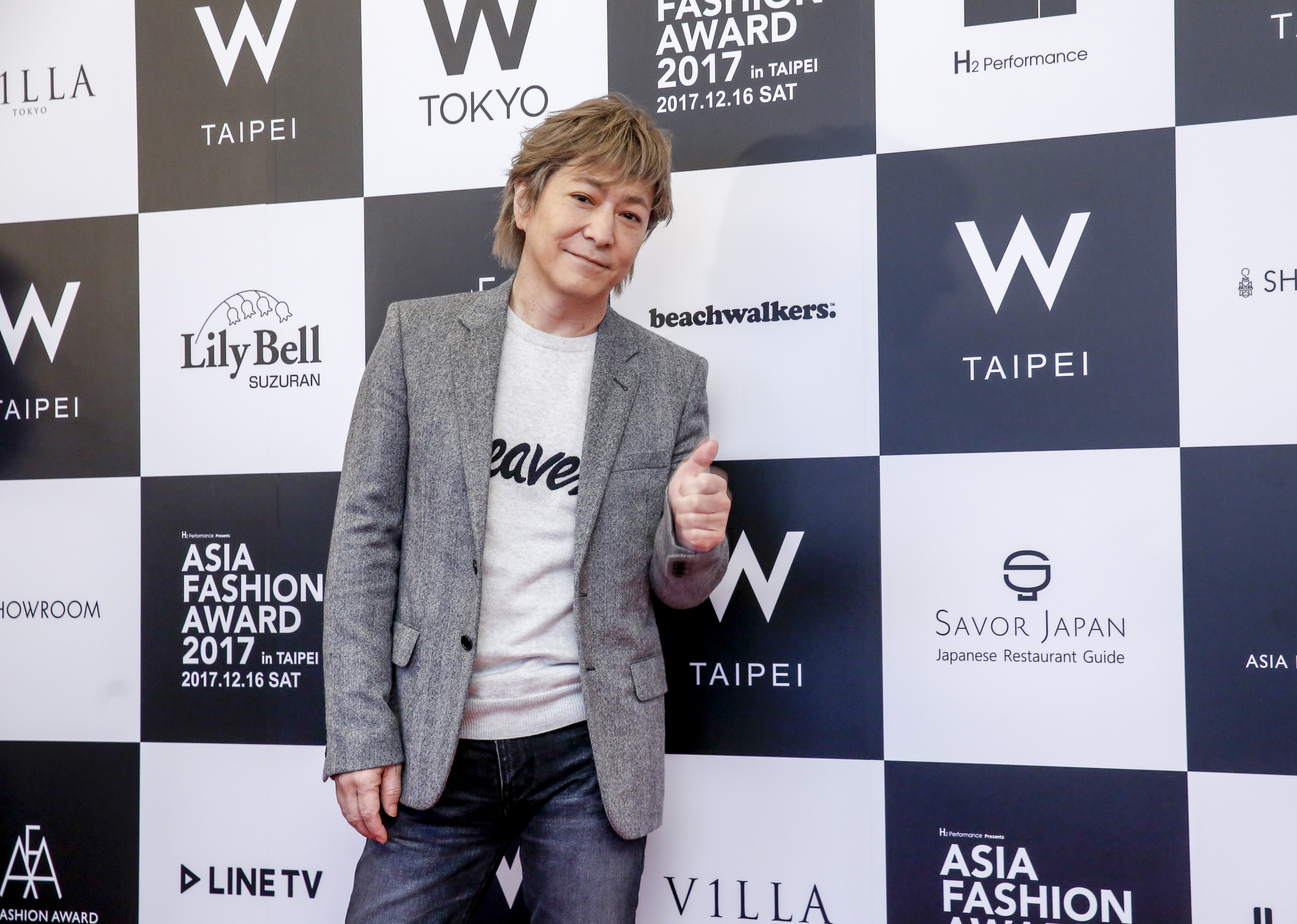 日本音樂教父小室哲哉來台參加時尚活動，提前與媒體談近況。