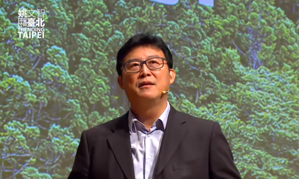 民進黨立委姚文智今天舉辦首場城市願景演講會，也正式宣布參選下屆台北市長。（翻攝姚文智臉書）