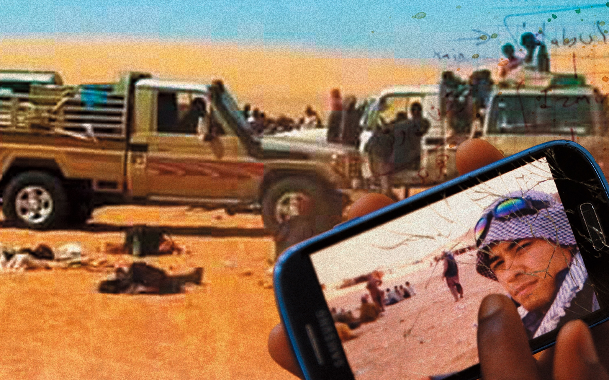 《逃亡千里錄》集結串聯難民手機裡的逃亡影片成為一部紀錄片，讓大眾看見難民所處環境有多艱辛。（公視提供）