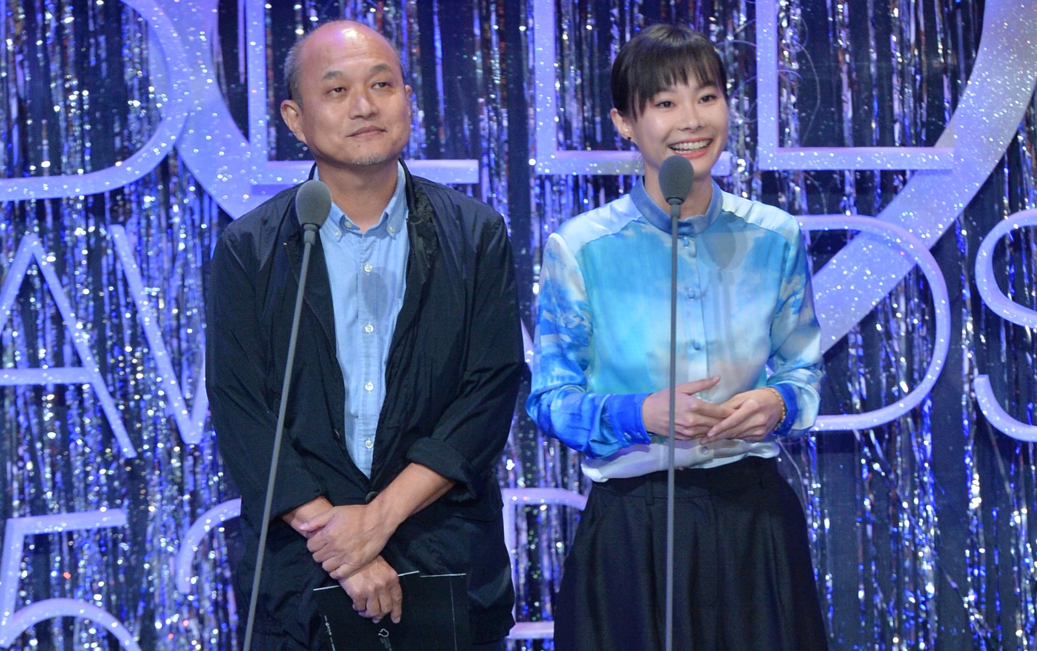 鄭文堂（左）有個充滿才氣的獨生女鄭宜農（右），去年1月，已婚的鄭宜農公開出櫃。（三立提供）