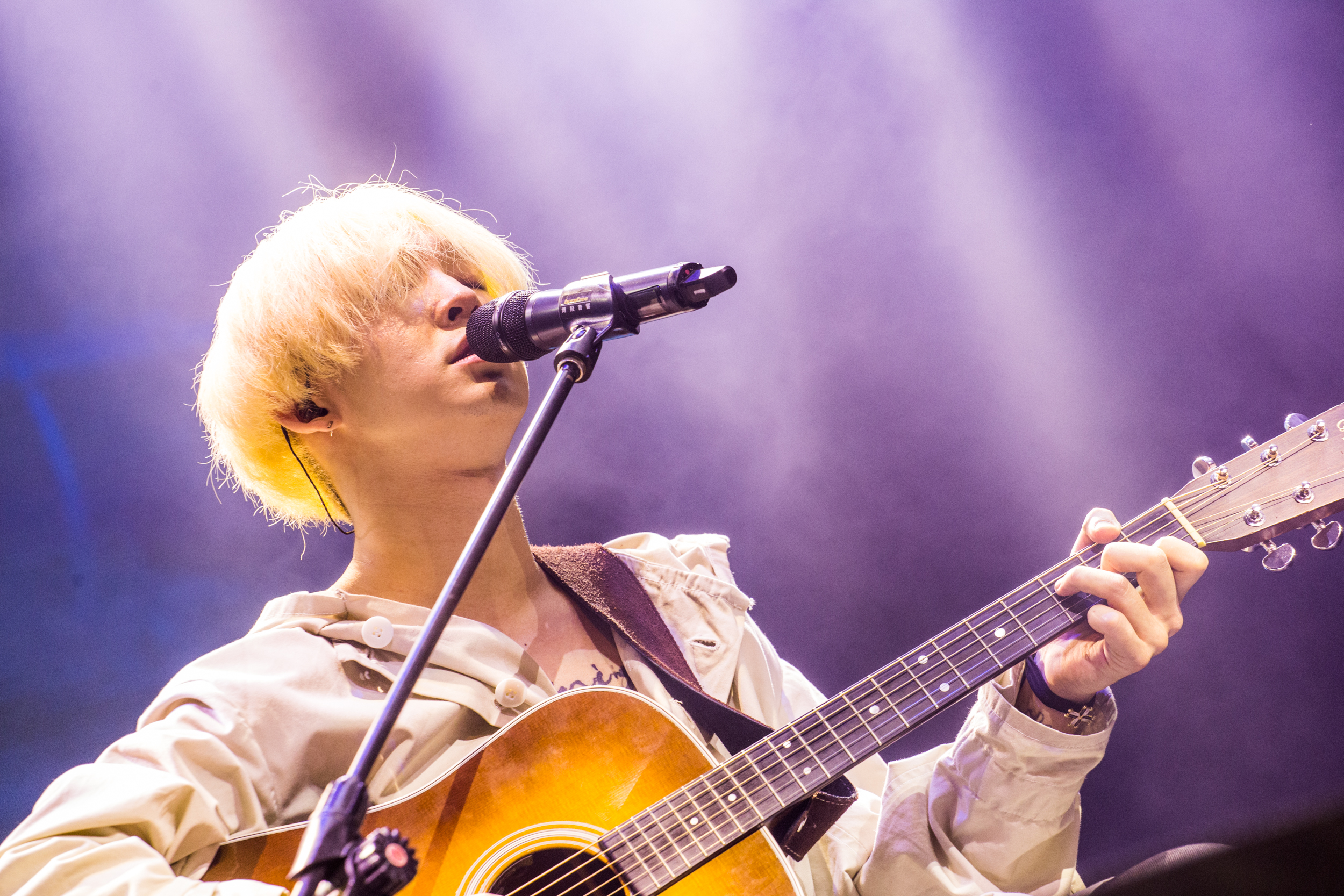 南太鉉率自組樂隊South Club在台舉辦首次見面會,演唱18首歌曲。(多大整合行銷提供)