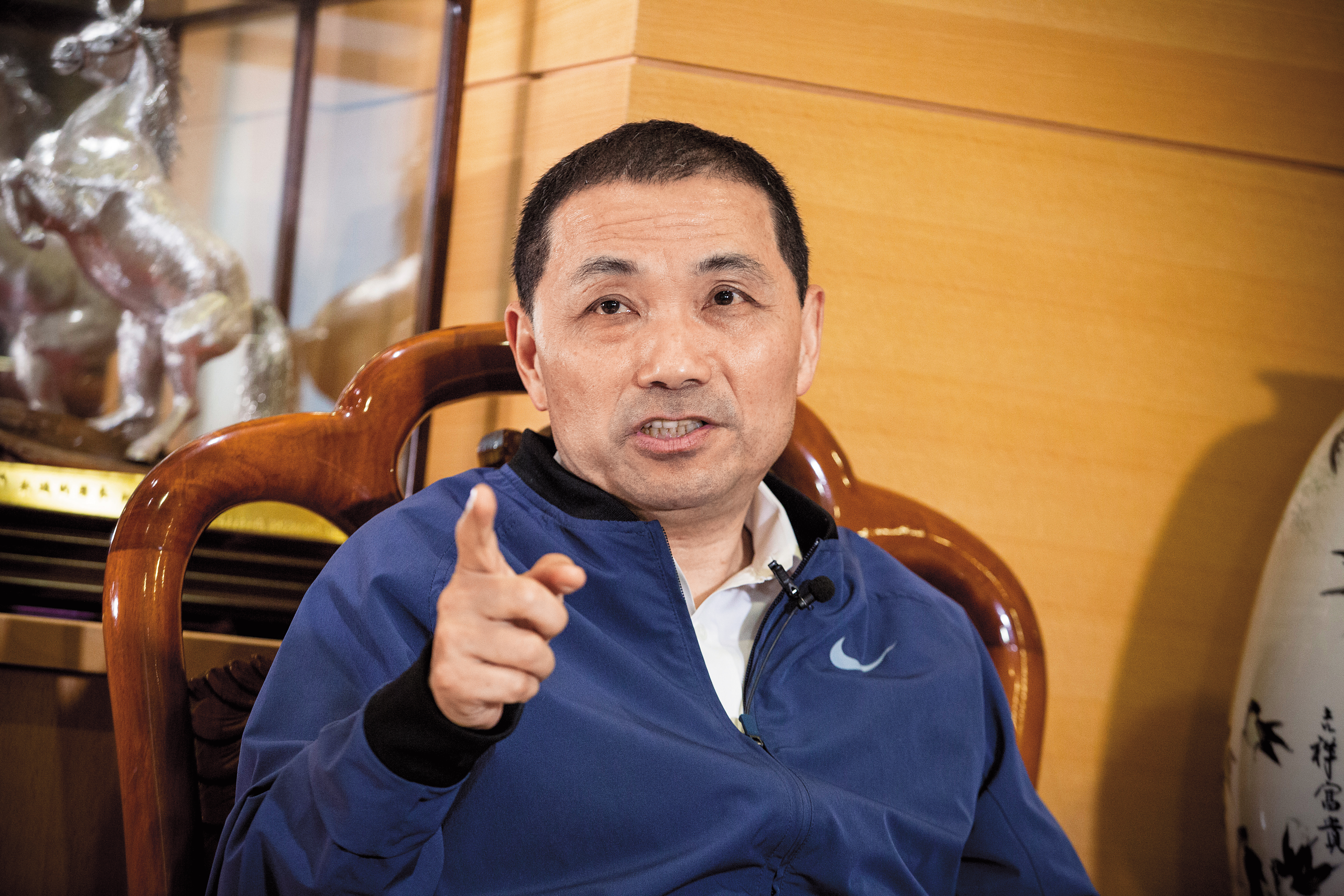 新北市副市長侯友宜被視為國民黨熱門參選人選,但吳秉叡認為侯最後不一定出線。