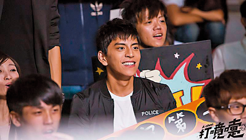 柯震東跟王大陸(圖)同演《不倒俠》,卻因劉奕兒一事有疙瘩。
