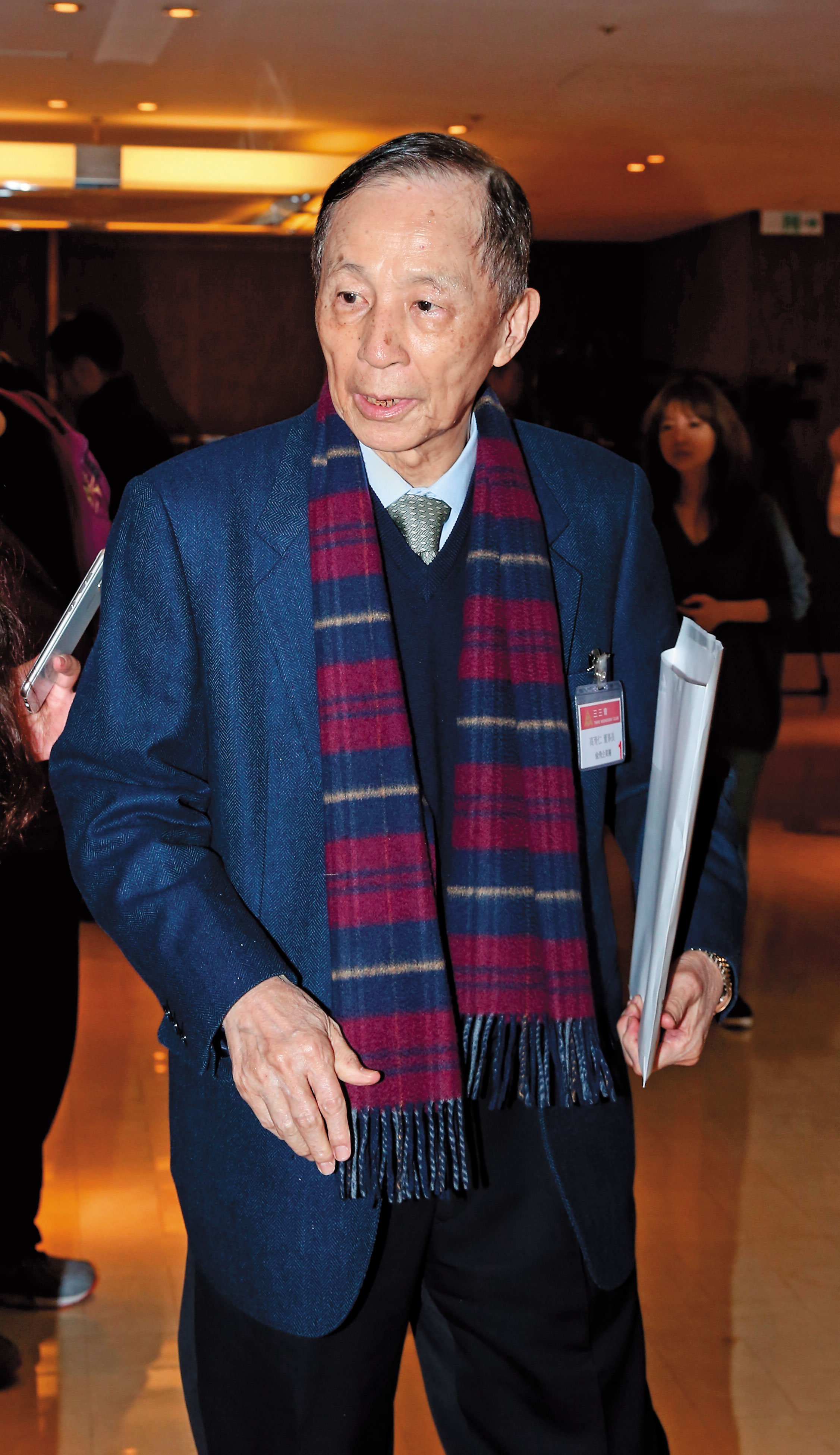 外傳新北市長朱立倫的岳父高育仁（圖）也曾想入主中廣，一度出價15億元，仍不敵出價10億元的趙少康。