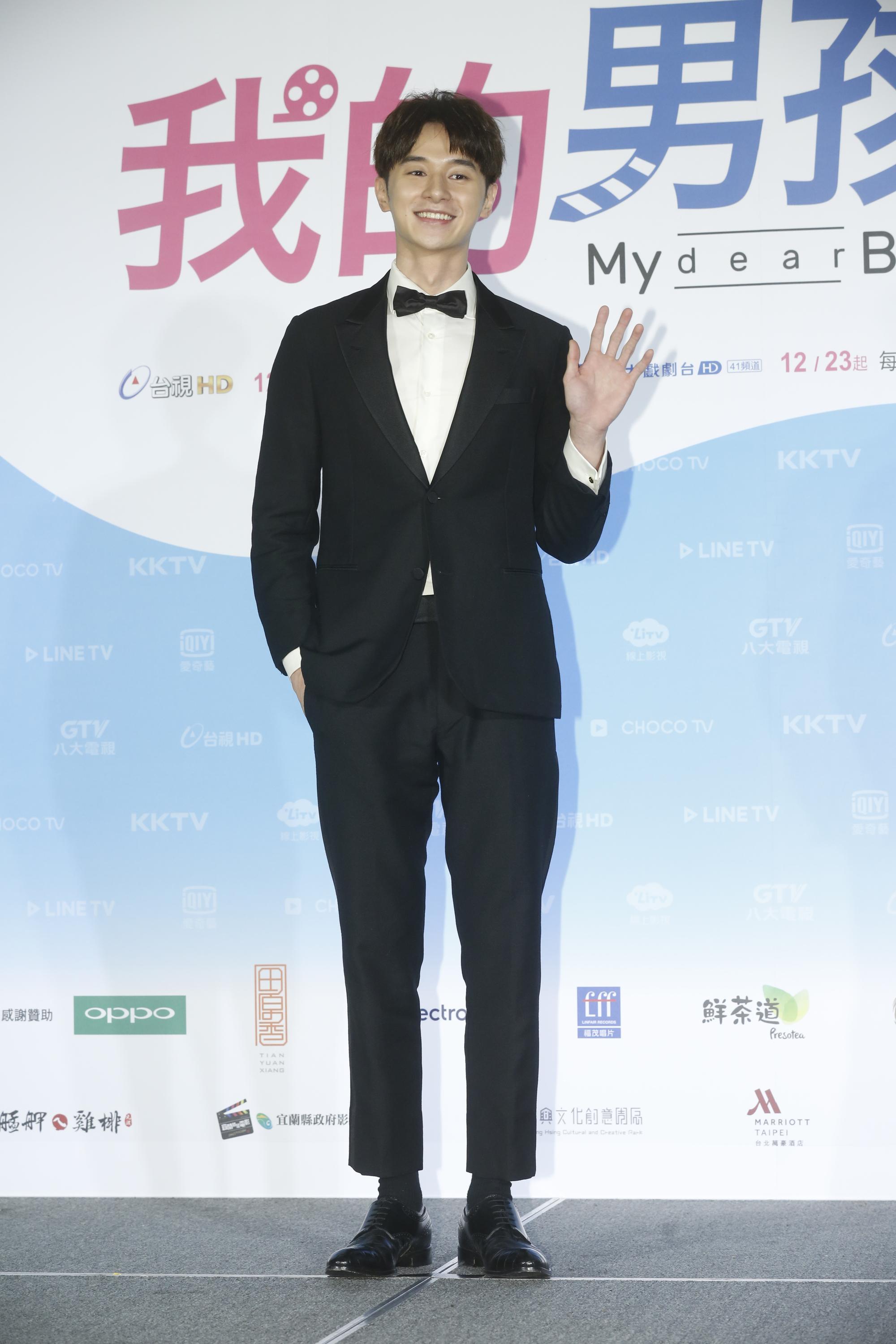跟林心如、李李仁等前輩合作，張軒睿向本刊坦言一開始很緊張、放不開。