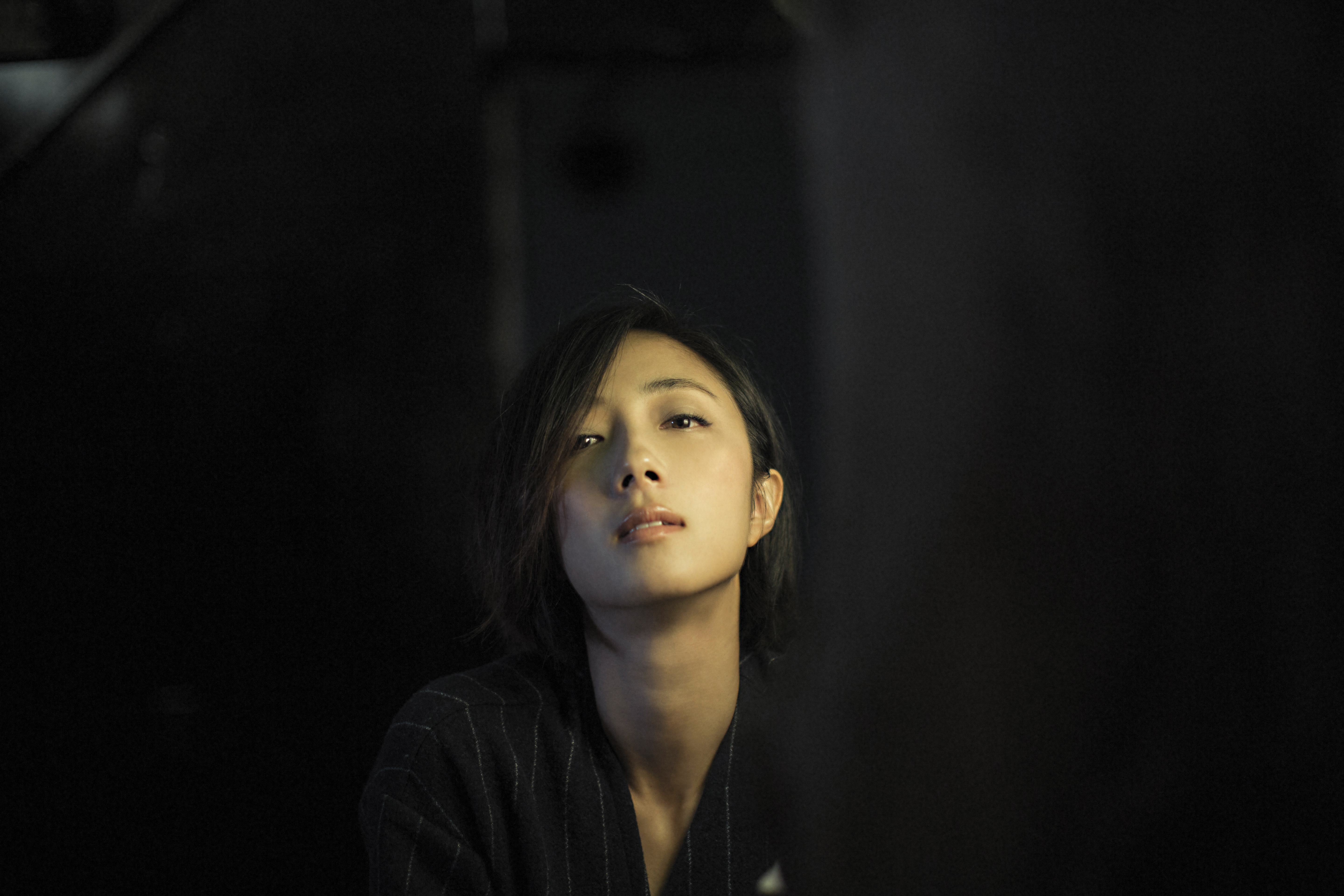 代言的咖啡廣告主打「交接給另外一個自己」，但桂綸鎂自己也會這樣嗎？「在小小片刻有一杯咖啡當慰藉，『我相信我可以』『我可以做到』，概念就是這樣。」 