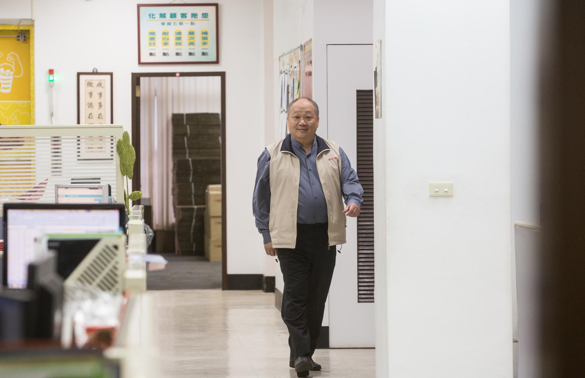 史洪法從父親手上接下頂呱呱，致力將品牌精神發揚光大。