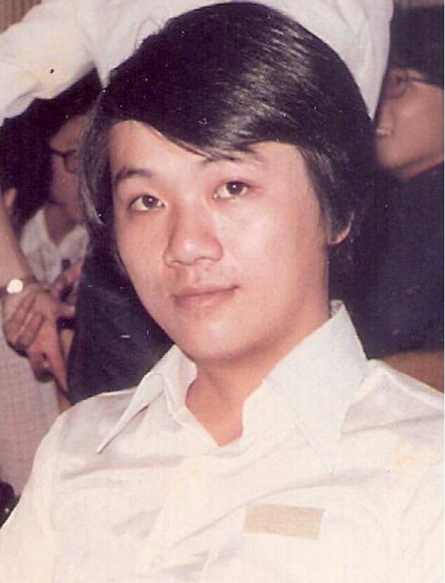 史洪法年輕時就愛打抱不平，學生時代已是同儕間的意見領袖。（史洪法提供）