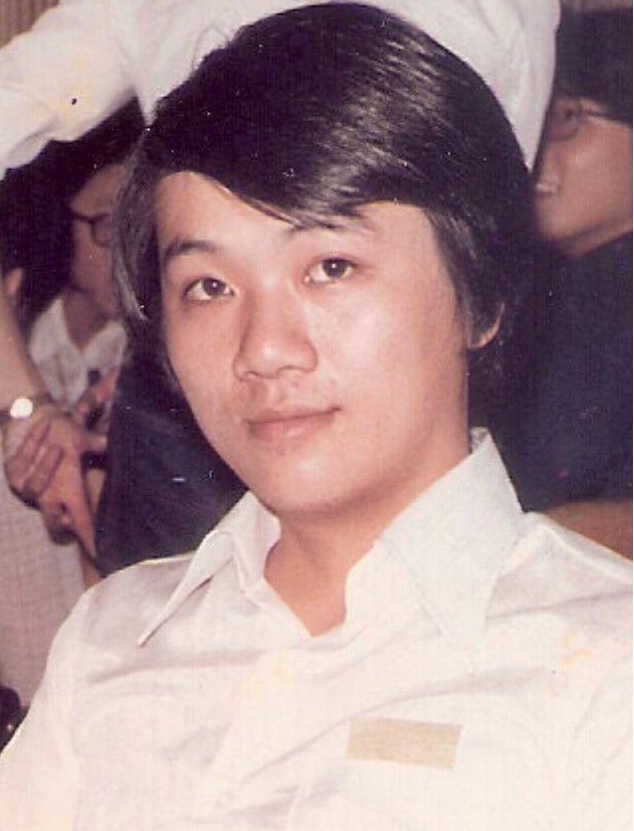 史洪法年輕時就愛打抱不平，學生時代已是同儕間的意見領袖。（史洪法提供）