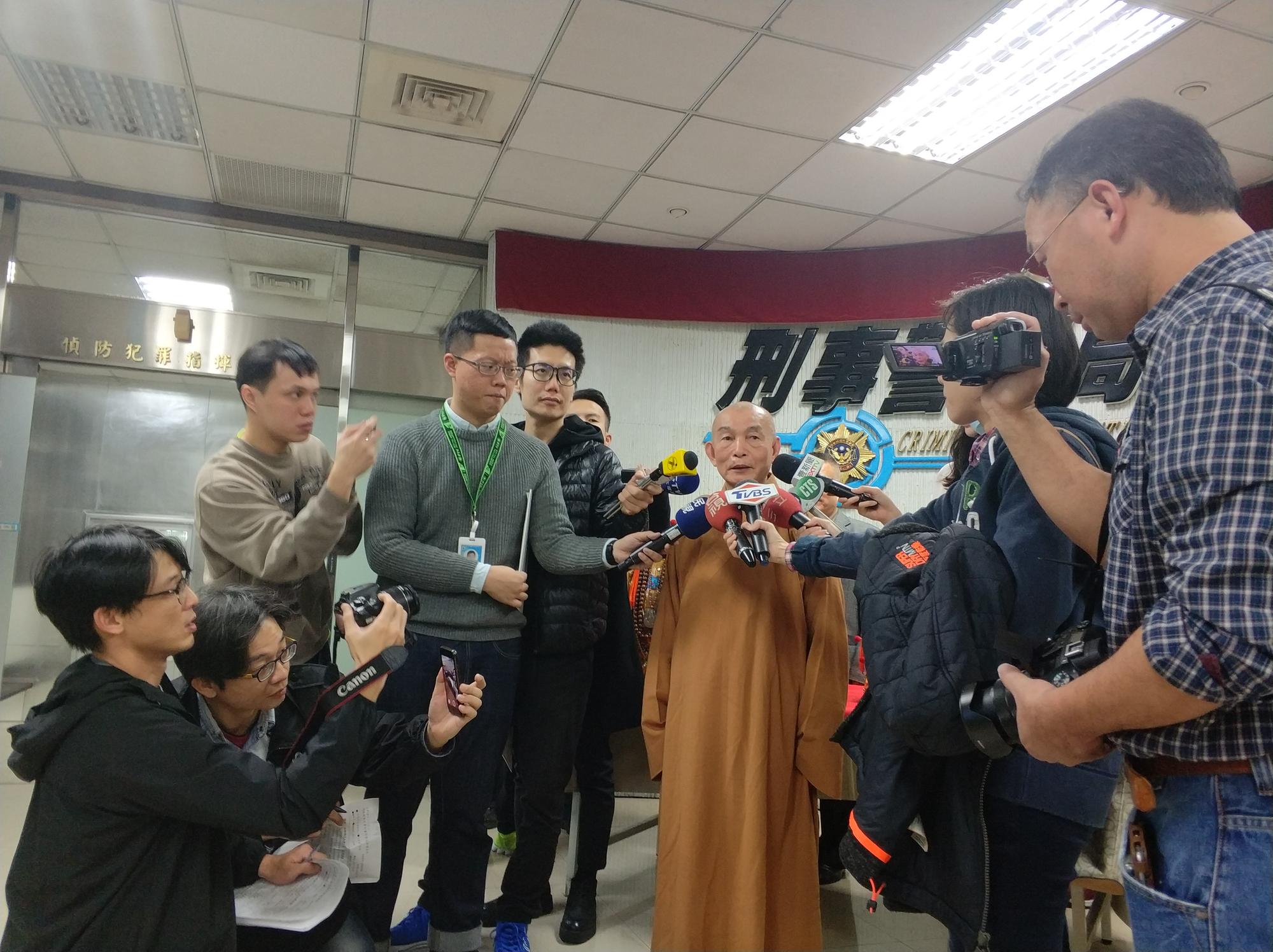 廟方代表感謝警方努力,讓神像平安回歸。