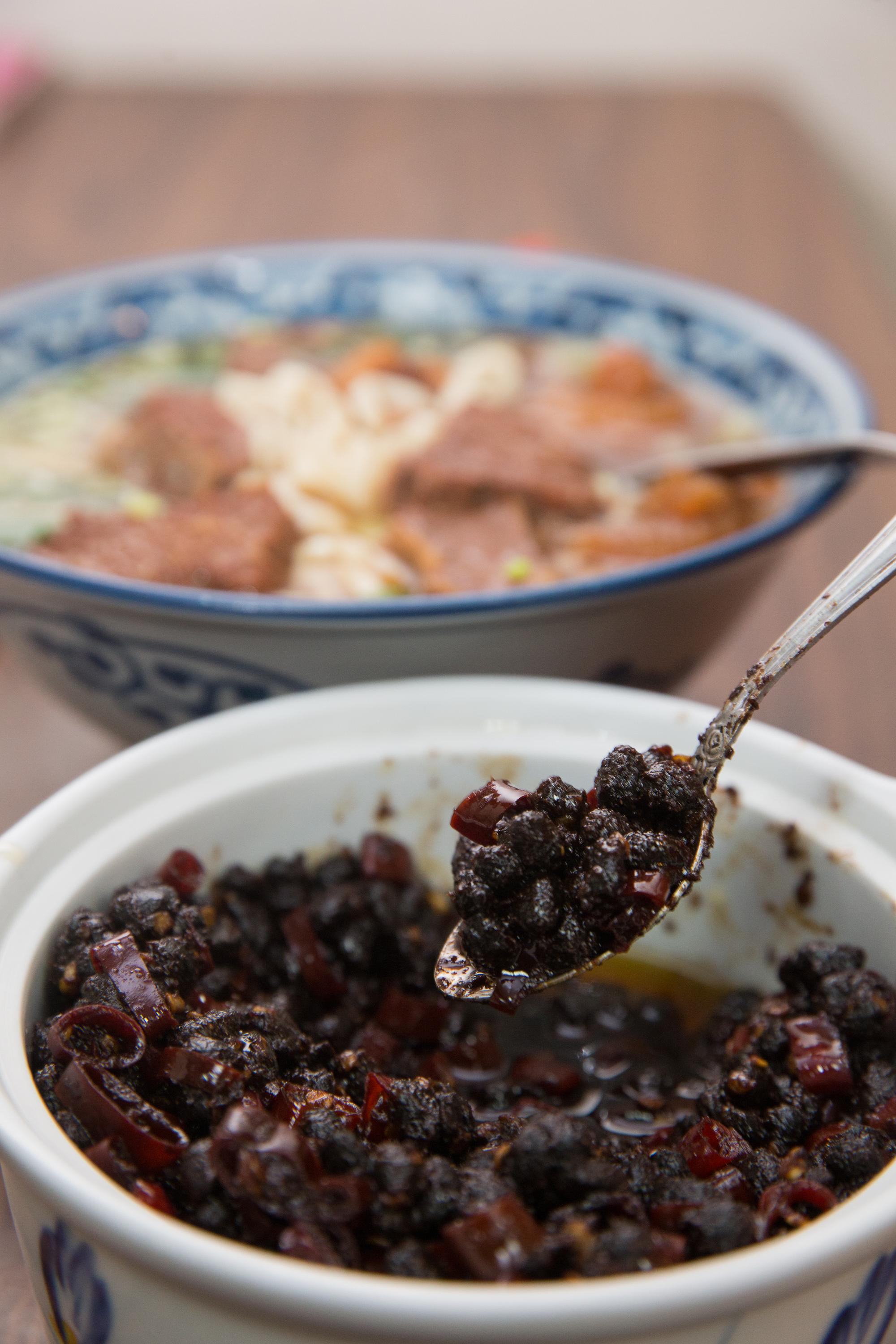 可加點黃玉環炒的豆鼓辣椒提味。
