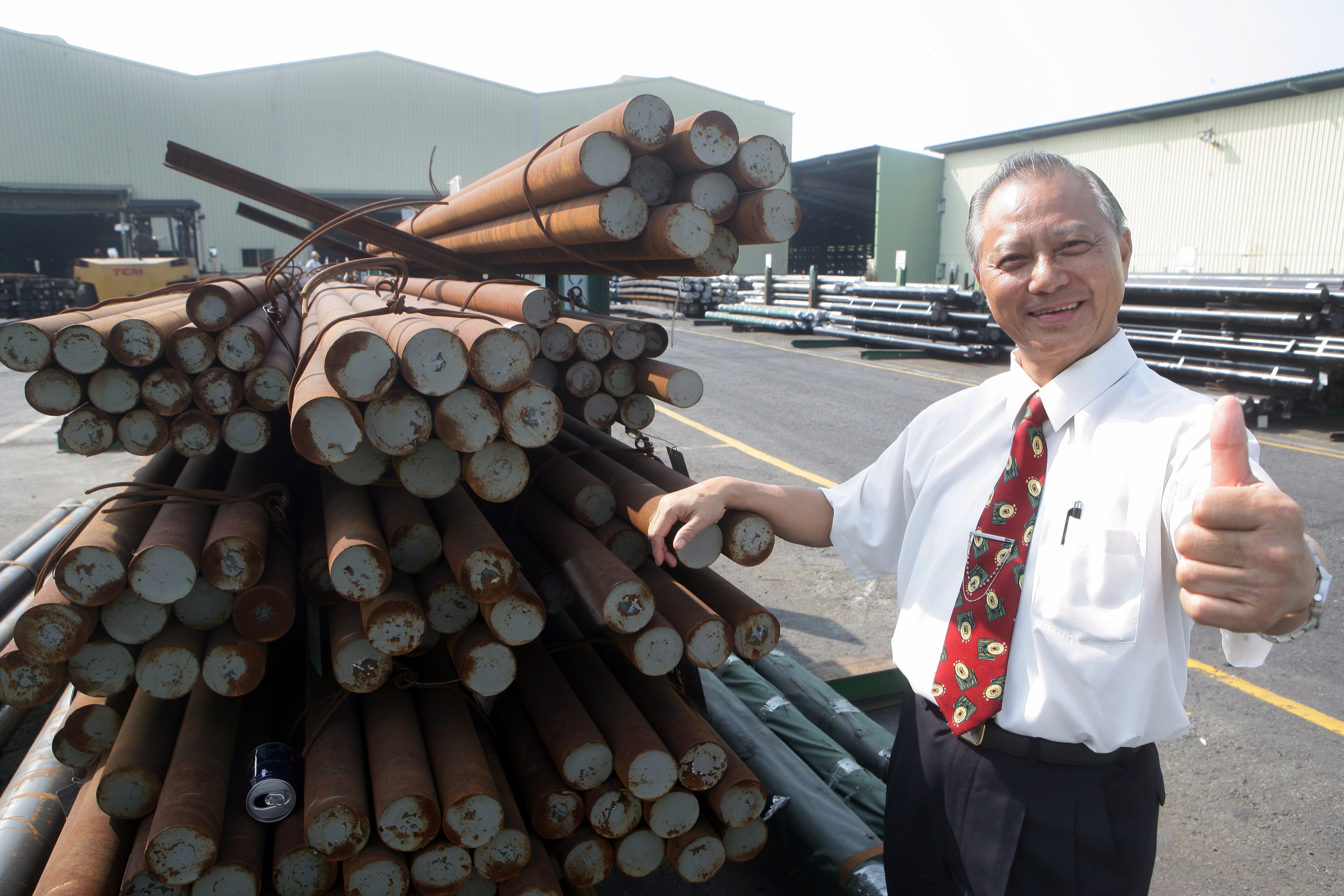 榮剛董事長陳興時，原本是成大機械所的教授兼所長。（今周刊提供）