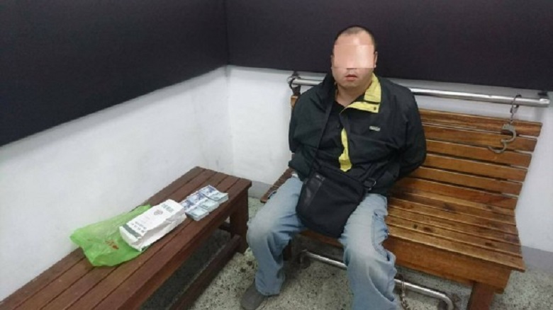 詐欺集團食髓知味，警方將計就計逮捕徐姓車手。（警方提供）