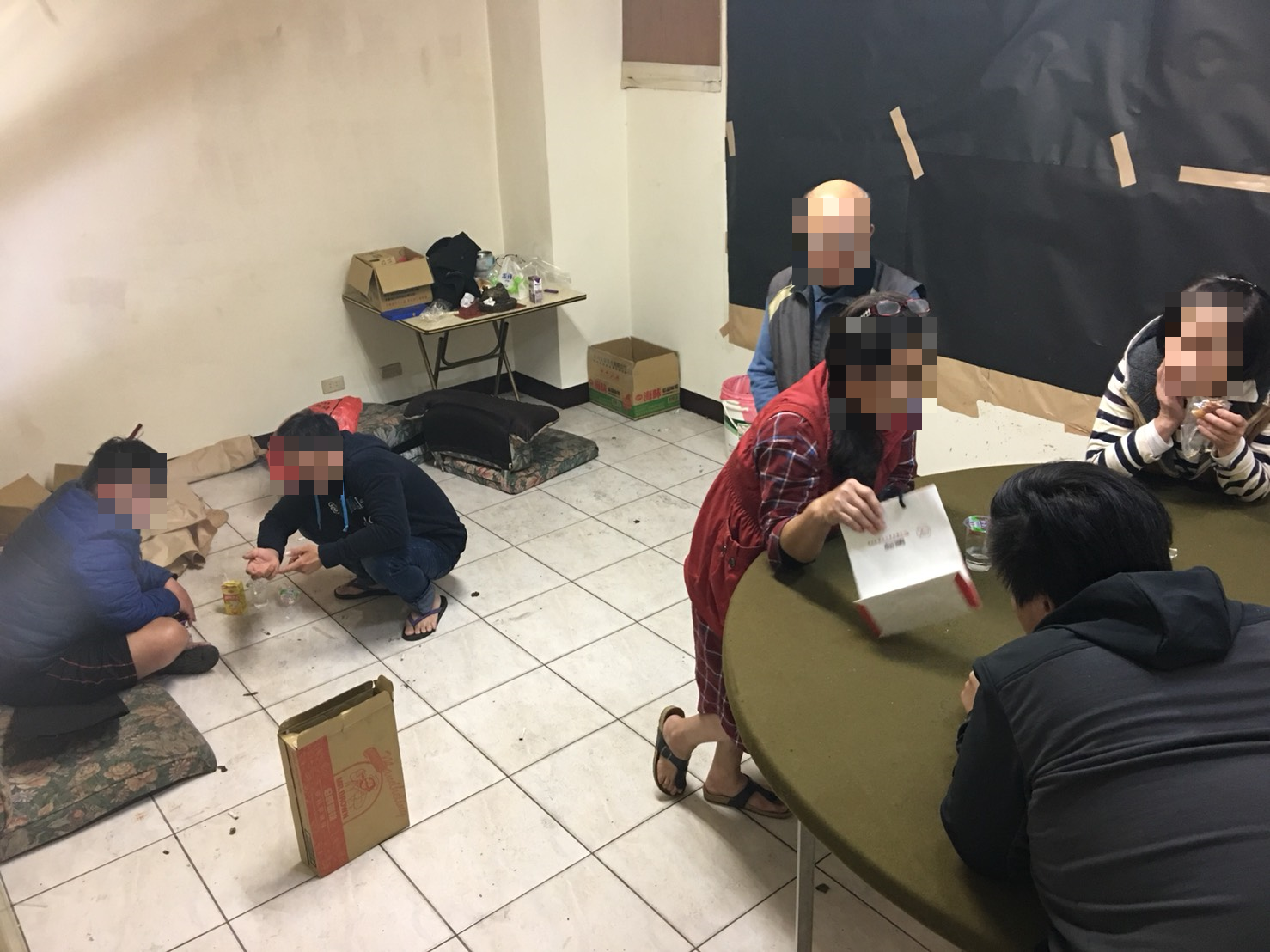 無業的林姓男子想發節慶財,在耶誕節開設賭場。(翻攝畫面)