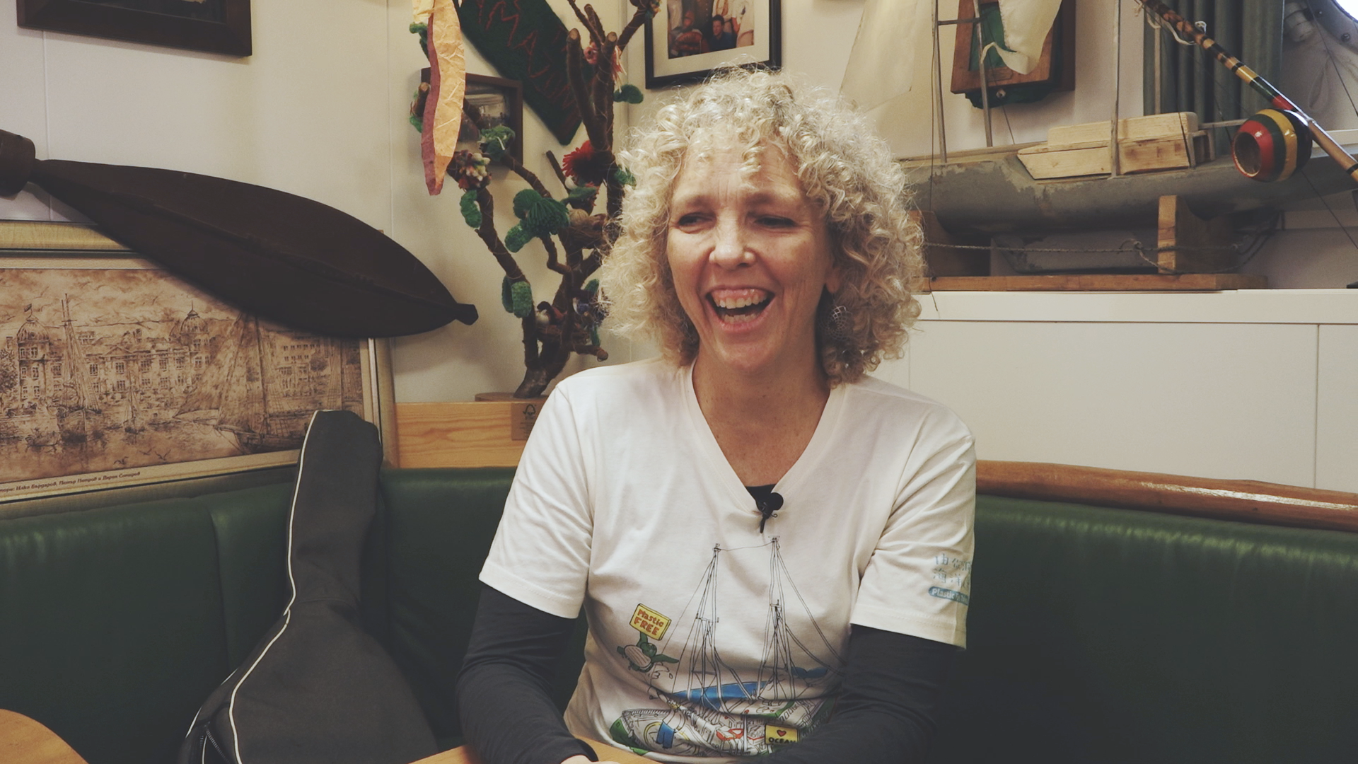 珍妮佛‧摩根2016年4月起擔任綠色和平全球執行長，她說首要任務便是遏止氣候暖化。