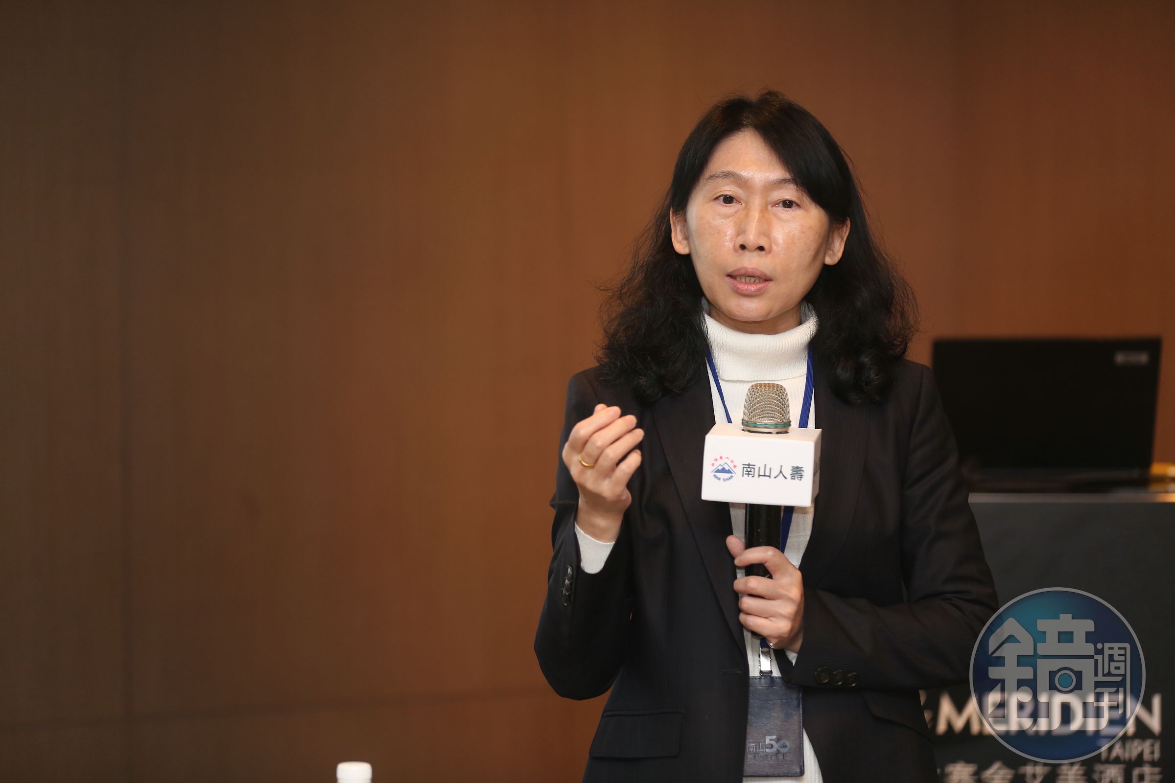 面對裁員疑慮是否影響IPO計畫，南山人壽總座許妙靜直言：不會。