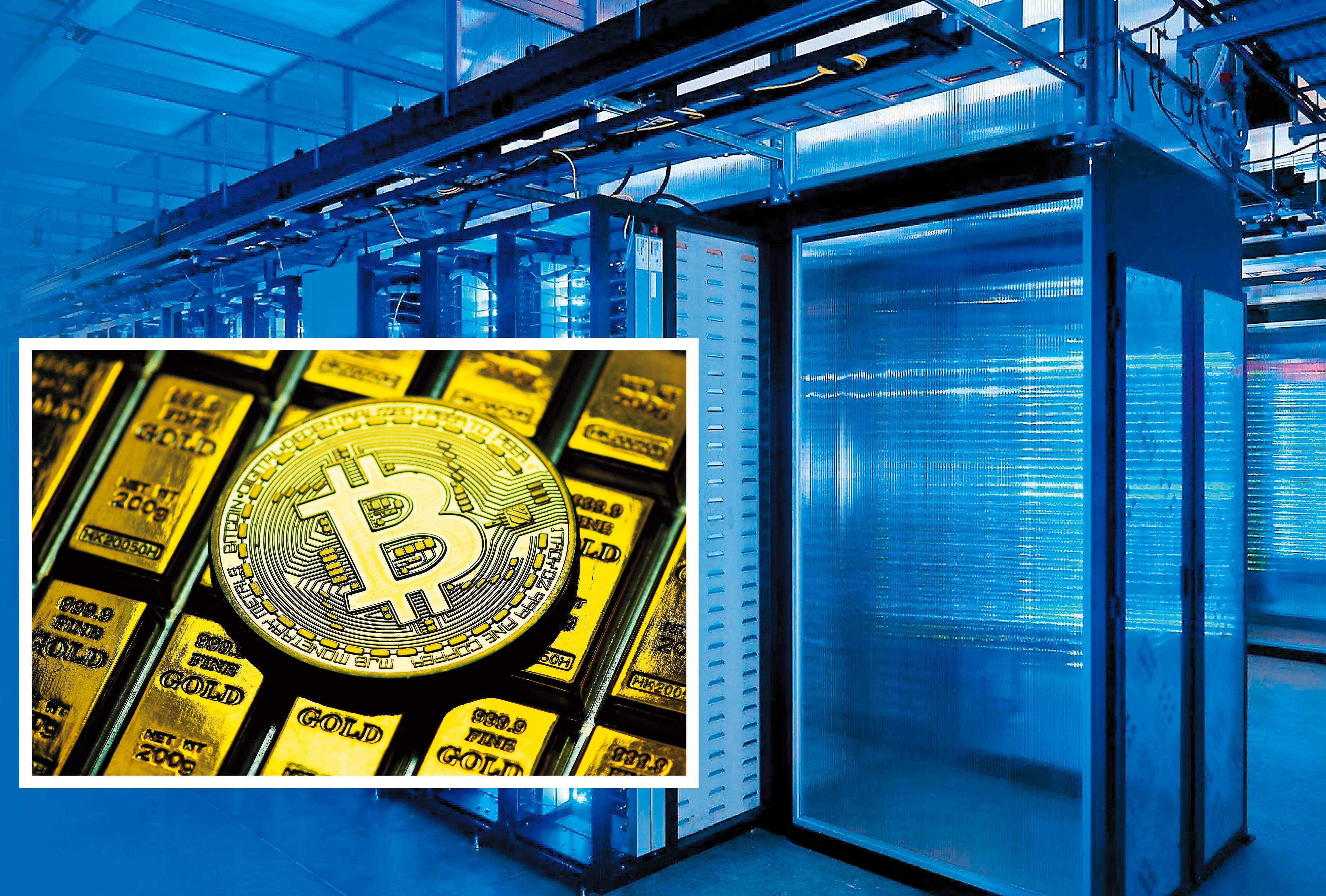 數位貨幣雖有其實際應用價值，但比特幣瘋狂上漲，未來的退潮效應恐怕會很驚人。（東方IC、翻攝香港比特幣資訊網）