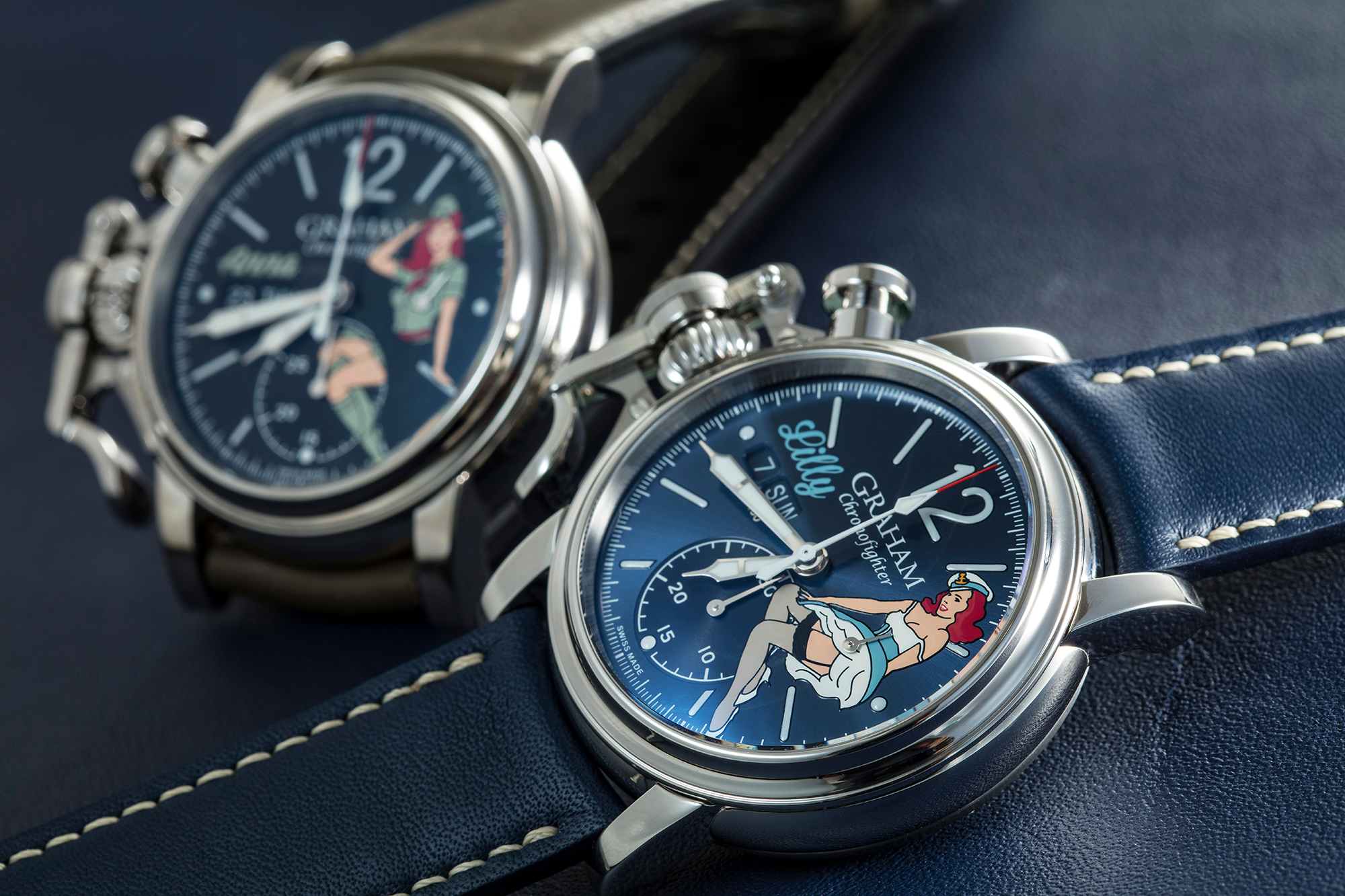 【錶評】異「軍」突起！GRAHAM Chronofighter Vintage Nose Art限量版